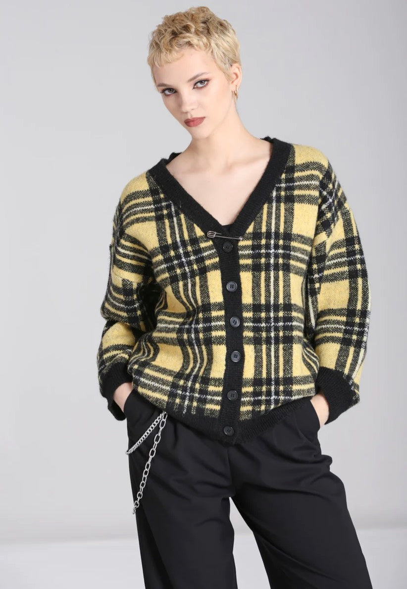 Hellbunny - Corey Yellow - Cardigan | Women-Image