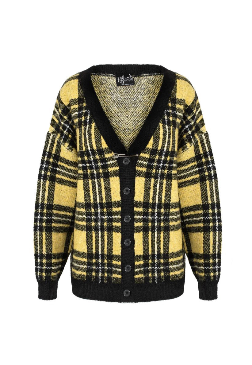 Hellbunny - Corey Yellow - Cardigan | Women-Image