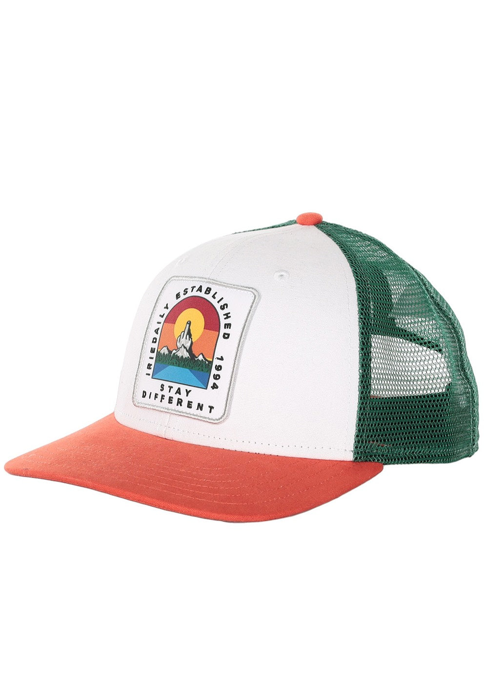 Iriedaily - Stonefinger Orange Green - Cap | Neutral-Image