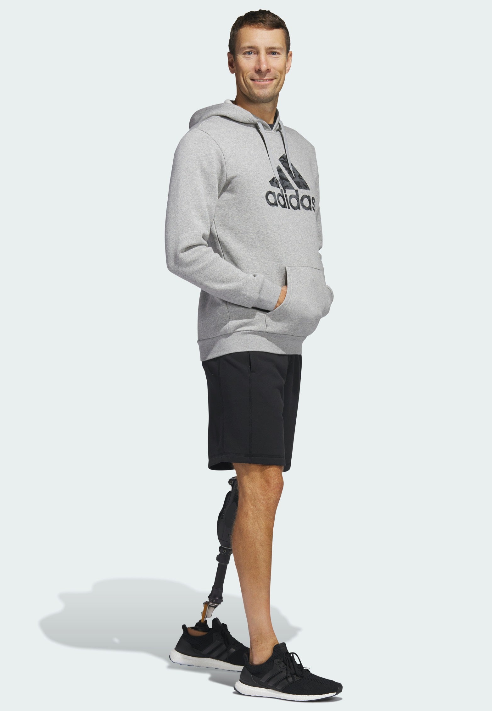 Adidas - M Camo Mgreyh - Hoodie | Men-Image