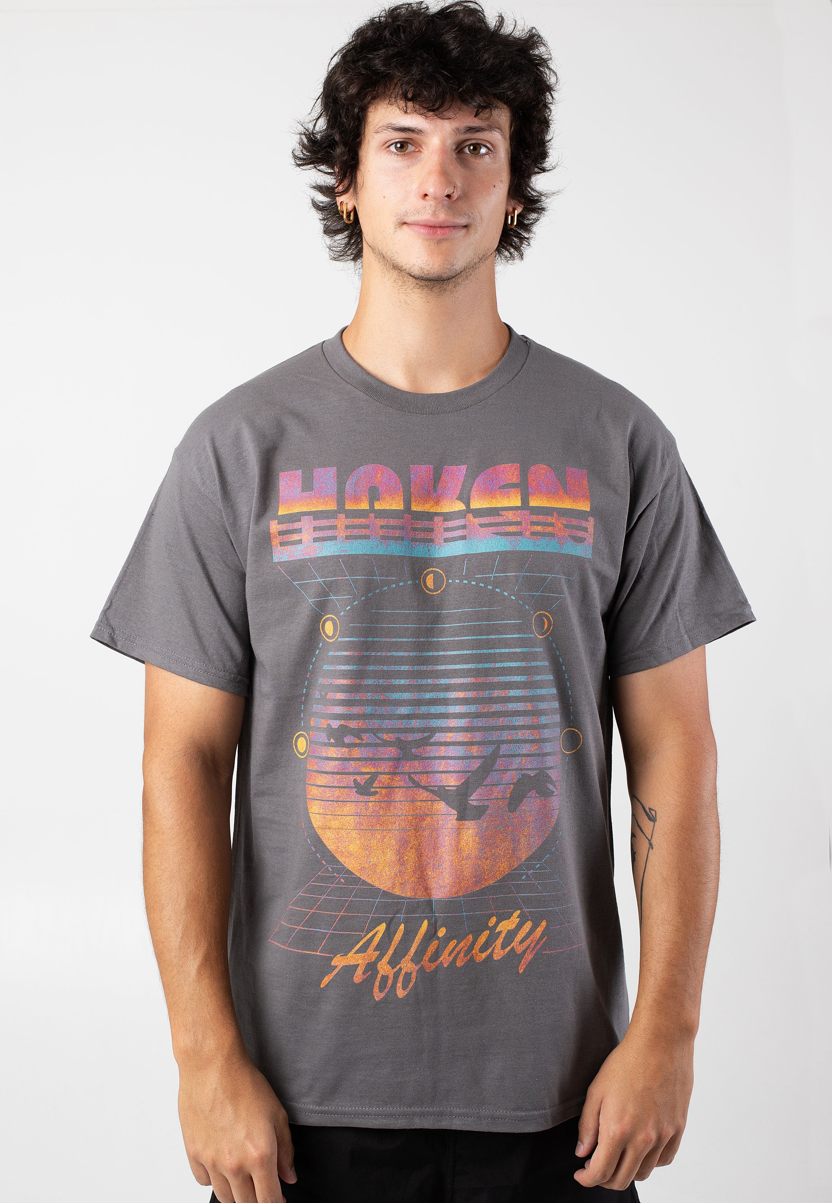 Haken - Affinity Charcoal - T-Shirt | Men-Image