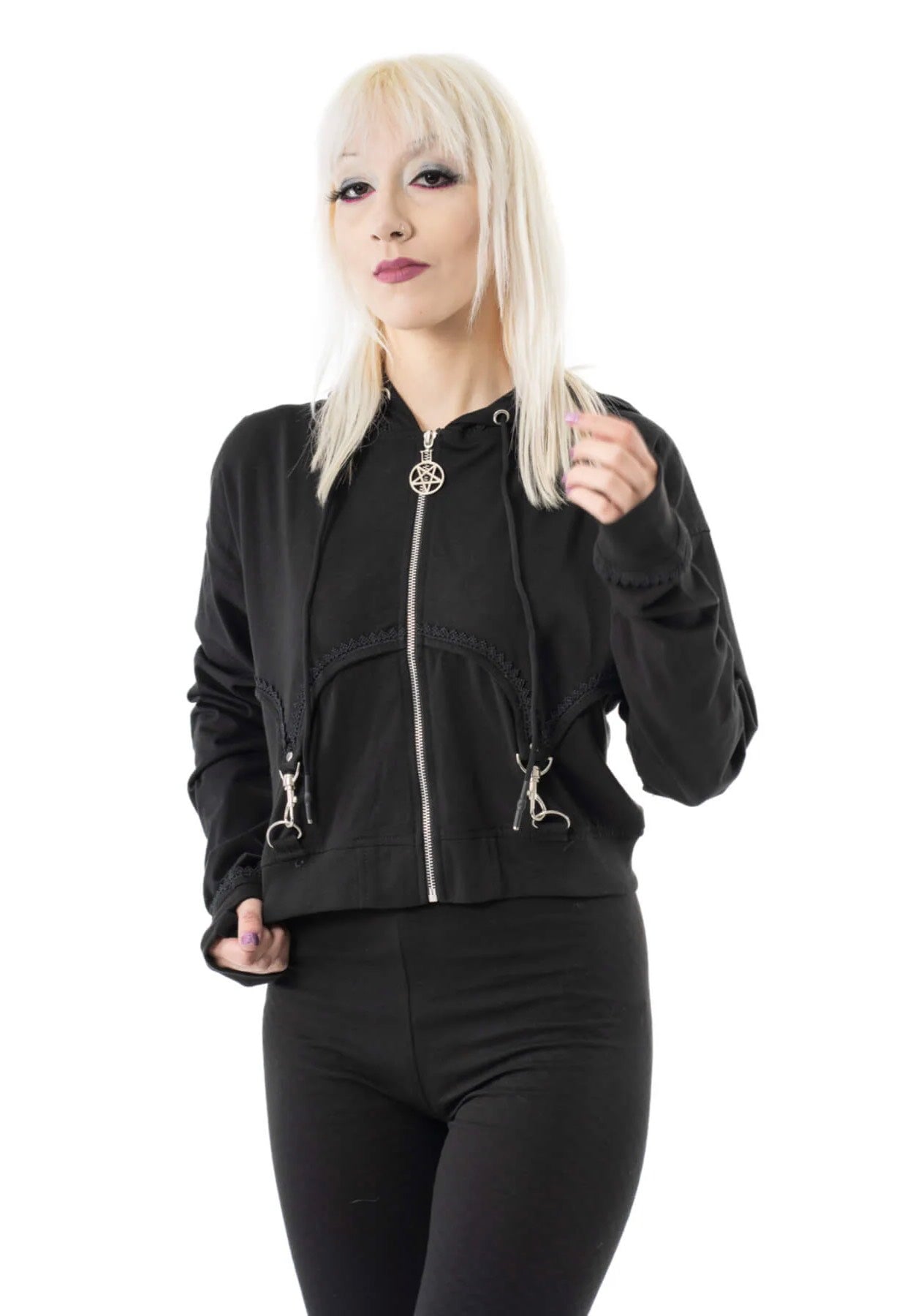 Vixxsin - Halia Black - Zipper | Women-Image