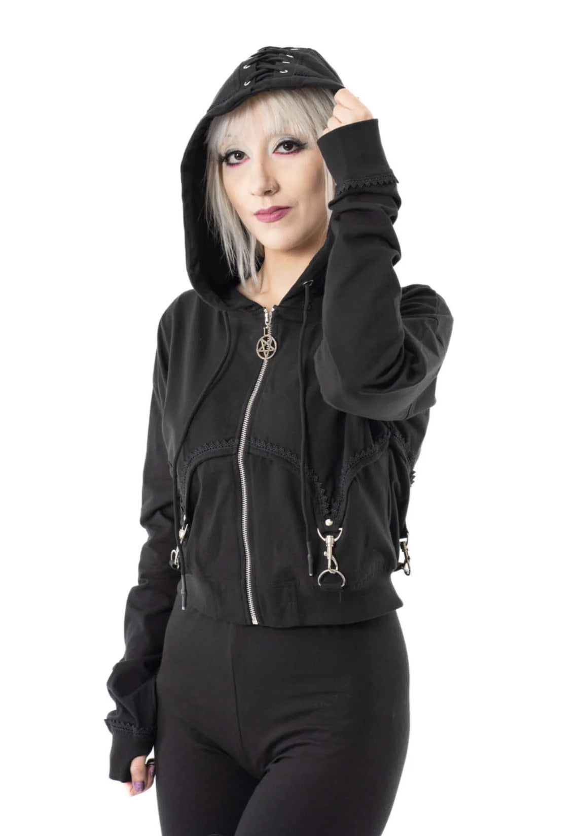 Vixxsin - Halia Black - Zipper | Women-Image