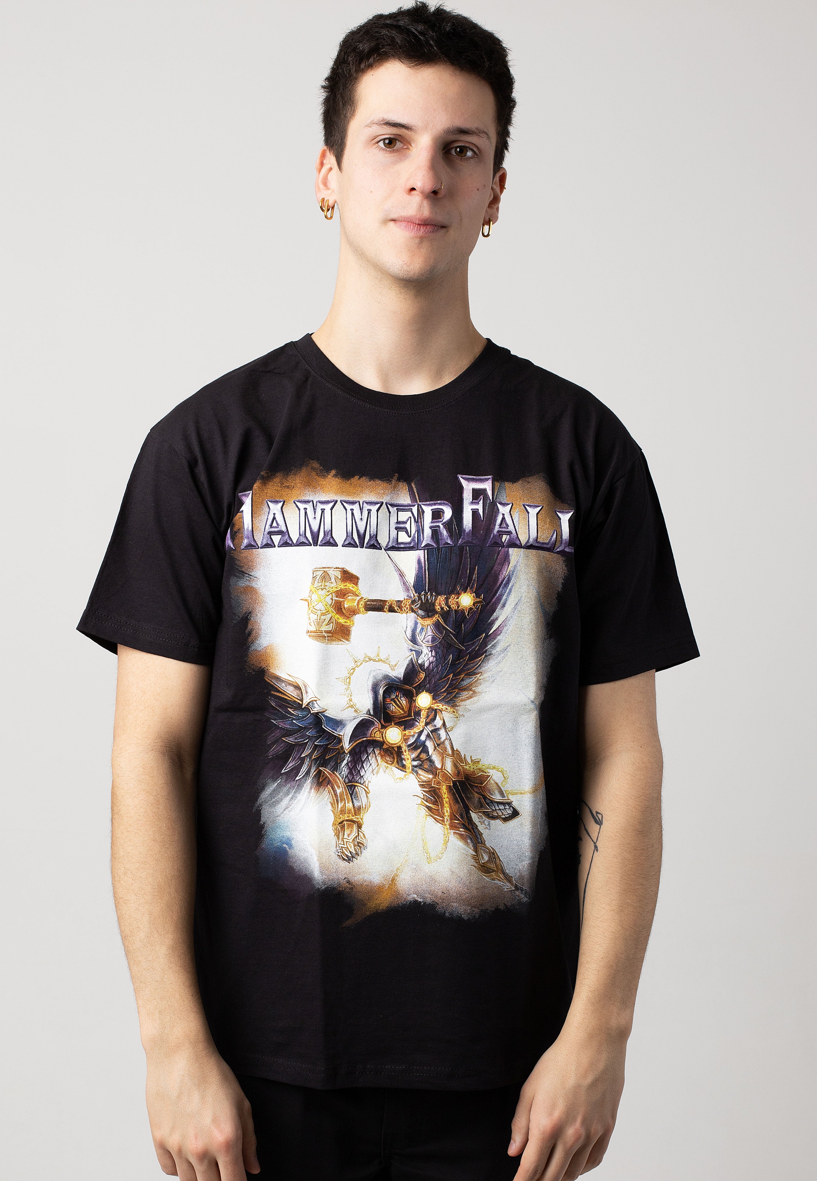 Hammerfall - Hammer Of Dawn Tracks - T-Shirt | Men-Image