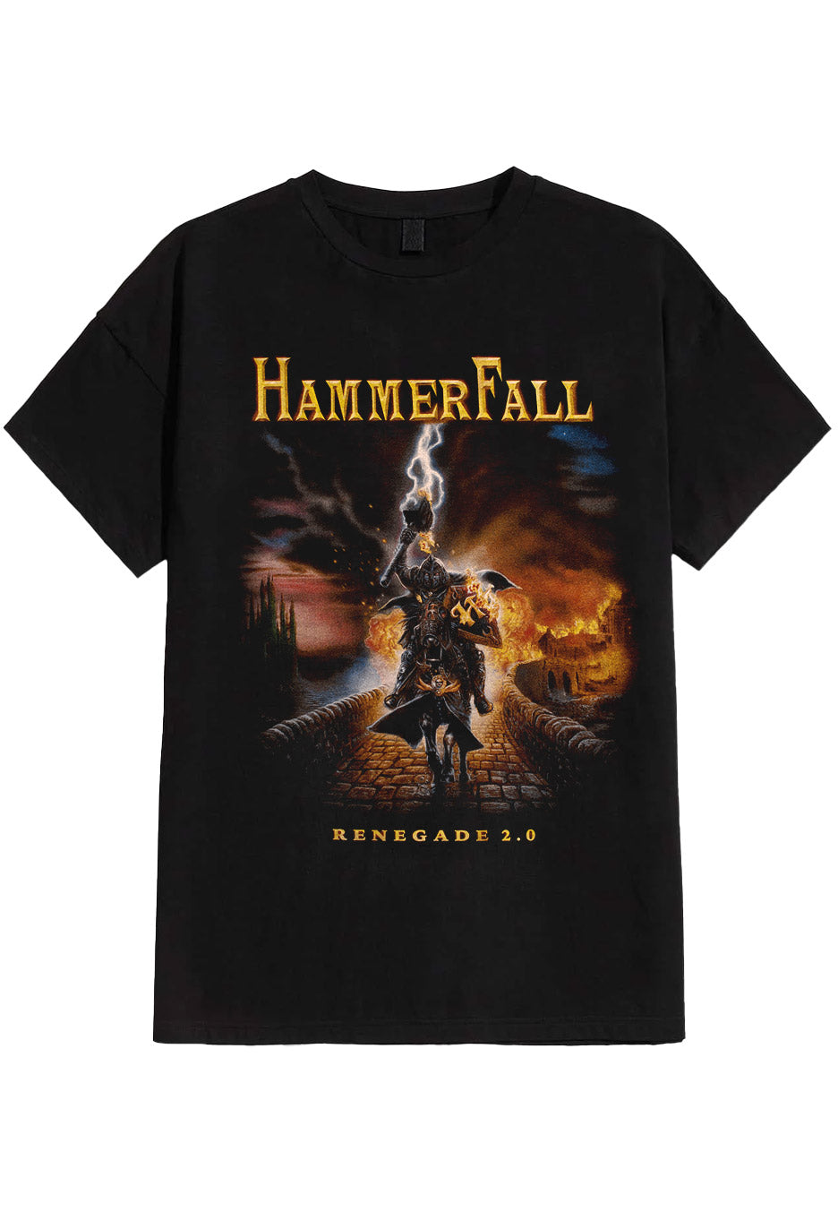 Hammerfall - Renegade 2.0 - T-Shirt | Neutral-Image