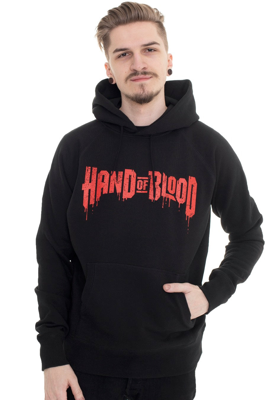 HandOfBlood - Logo Backprint - Hoodie | Men-Image