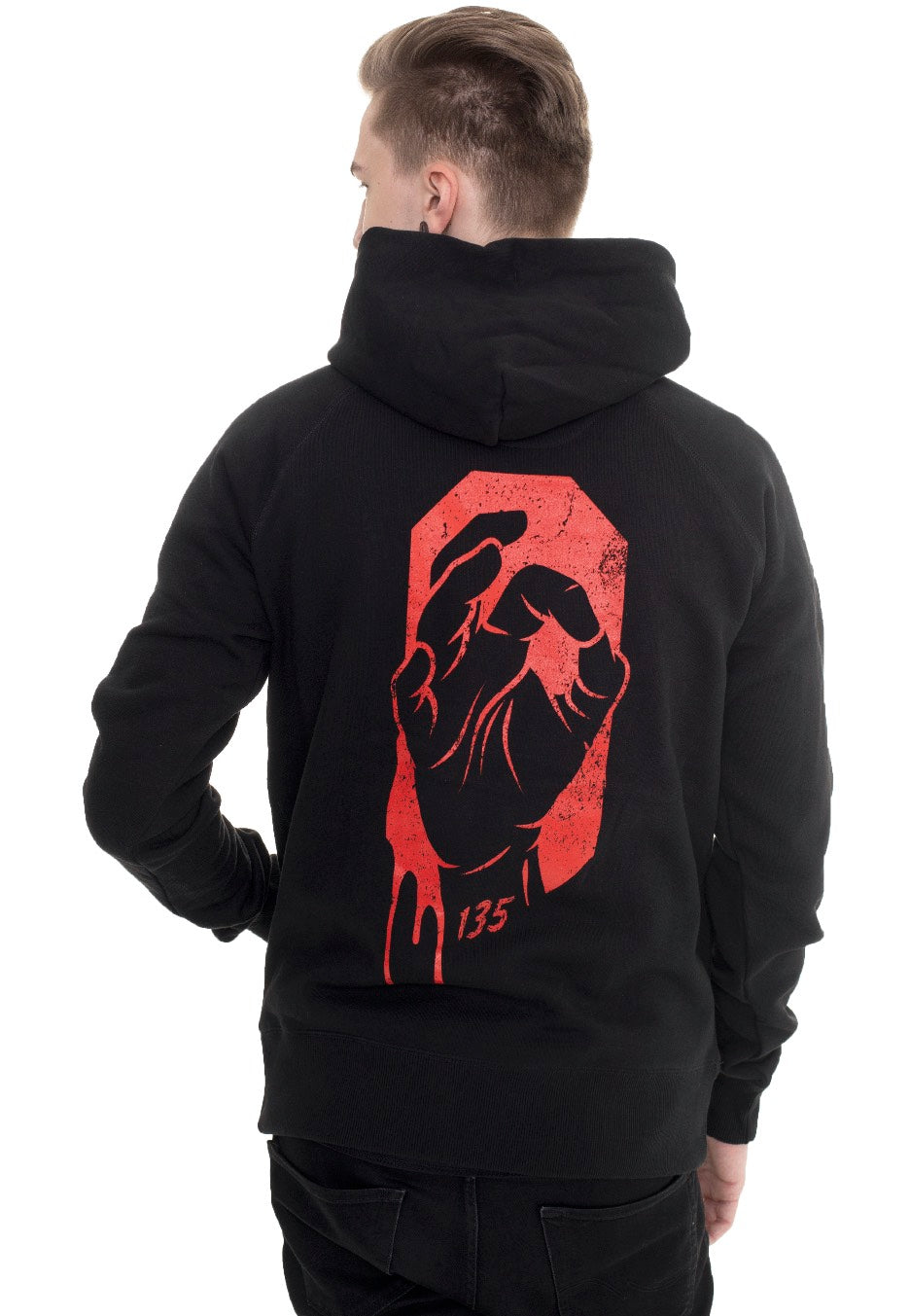 HandOfBlood - Logo Backprint - Hoodie | Men-Image