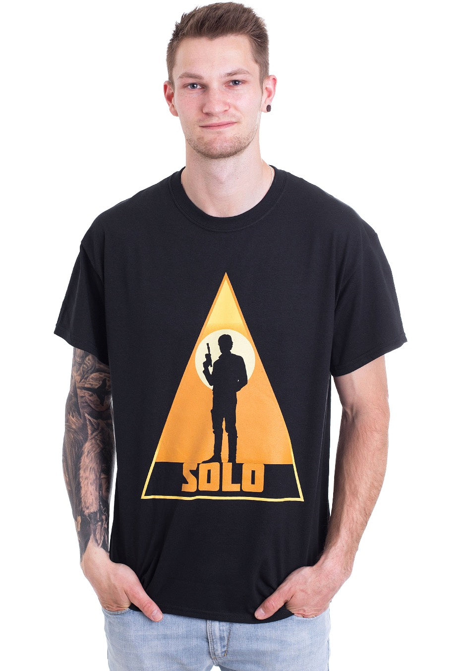 Solo: A Star Wars Story - Retro Solo Triangle - T-Shirt | Men-Image