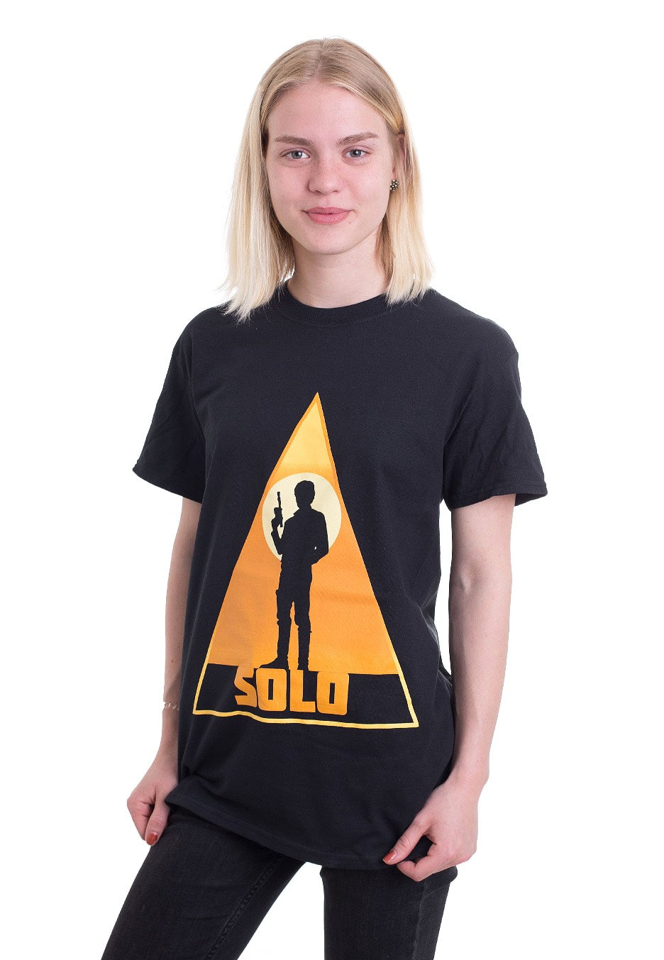 Solo: A Star Wars Story - Retro Solo Triangle - T-Shirt | Women-Image