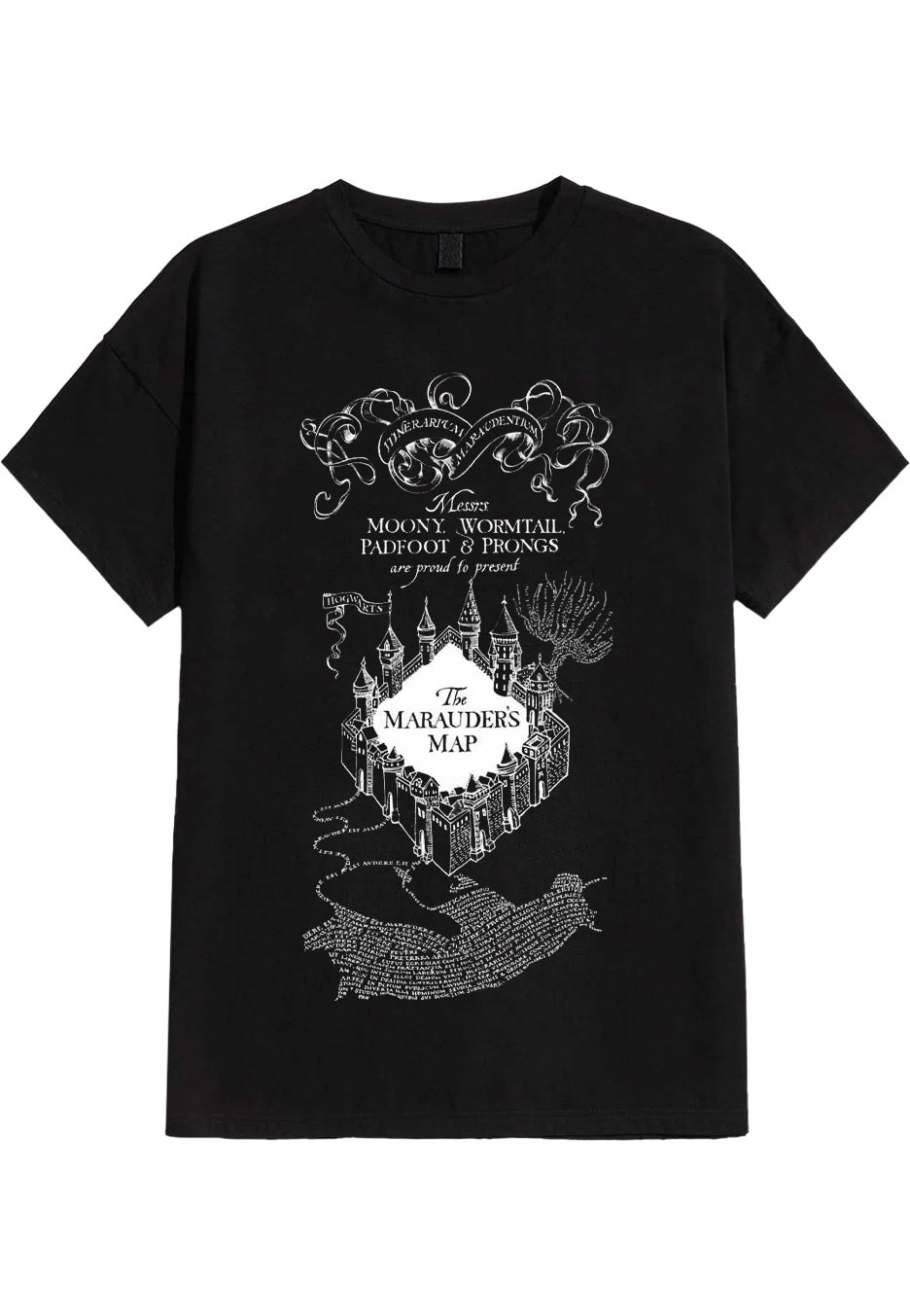 Harry Potter - Marauders Map - T-Shirt | Neutral-Image