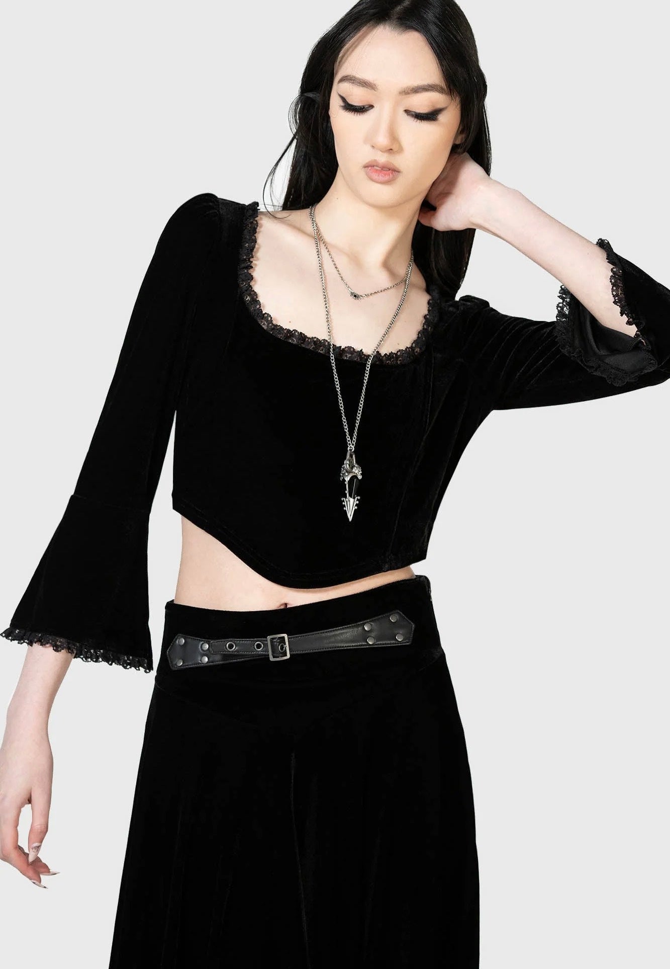 Killstar - Harietta Black - Top | Women-Image