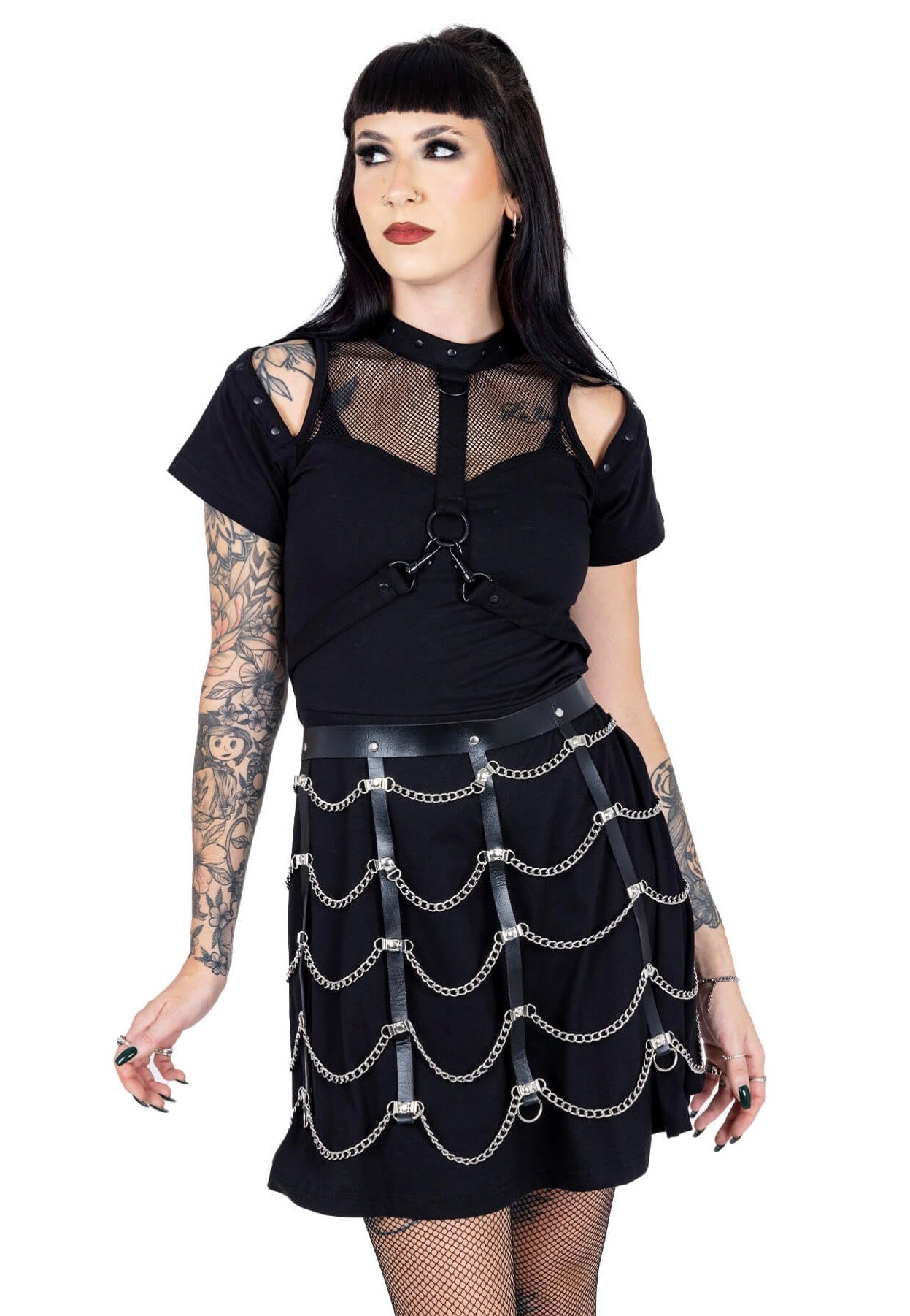 Poizen Industries - Harley Skirt - Harness | Neutral-Image