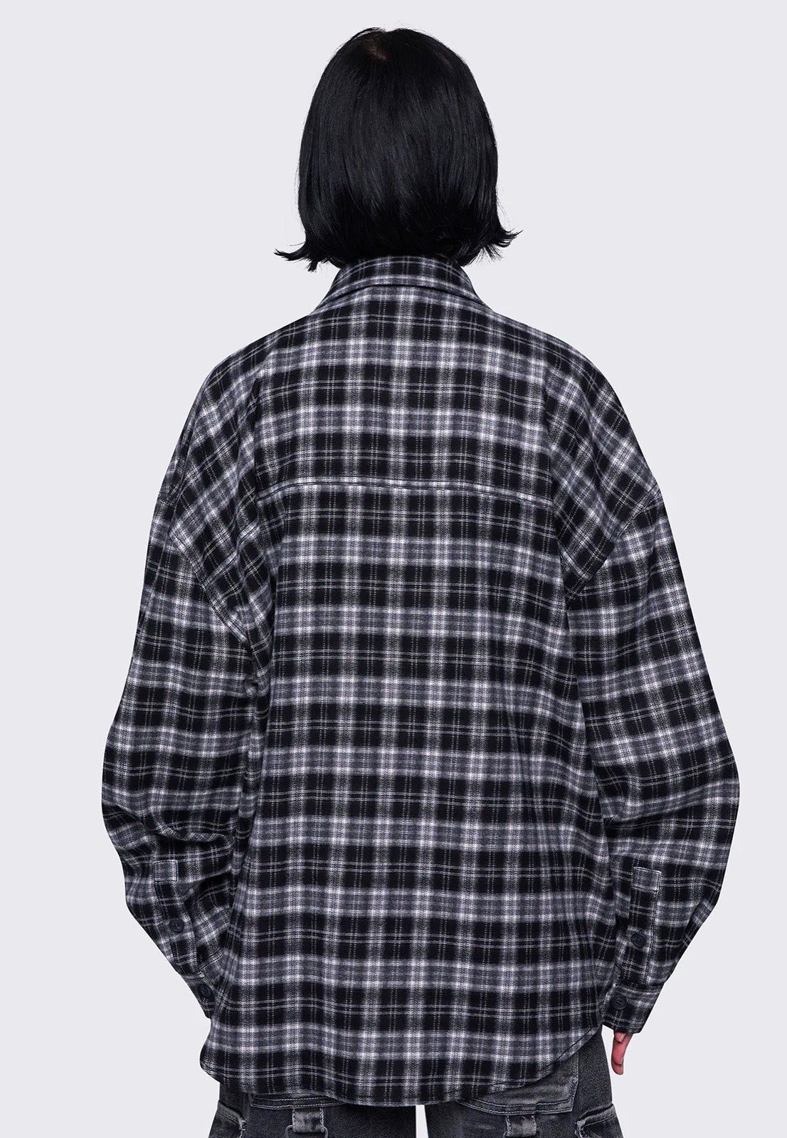 Minga London - Harper Black Plaid - Shirt | Women-Image