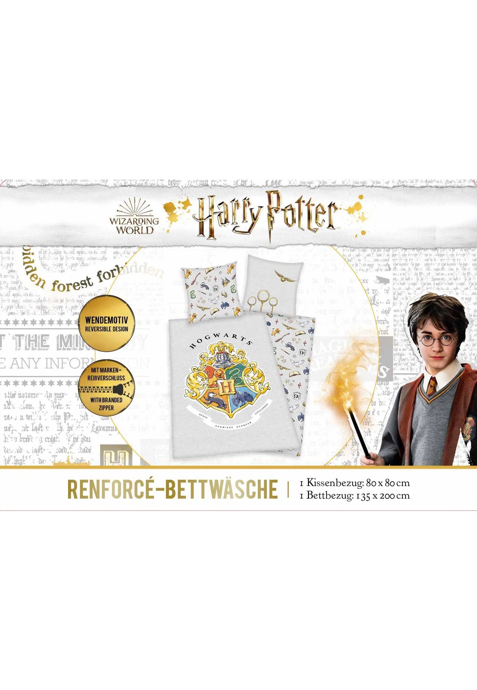 Harry Potter - Hogwarts - Bedding | Neutral-Image