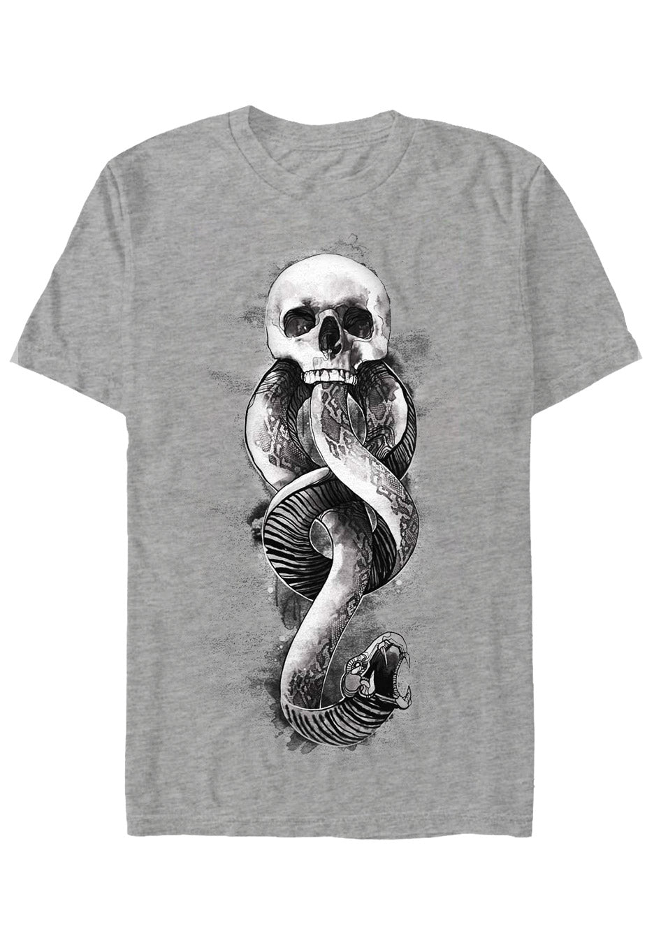 Harry Potter - Dark Arts Snake Heather Grey - T-Shirt | Neutral-Image