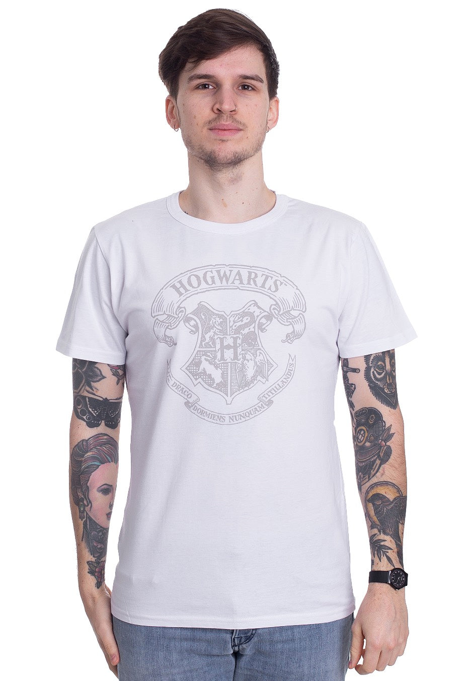 Harry Potter - Hogwarts White - T-Shirt | Men-Image