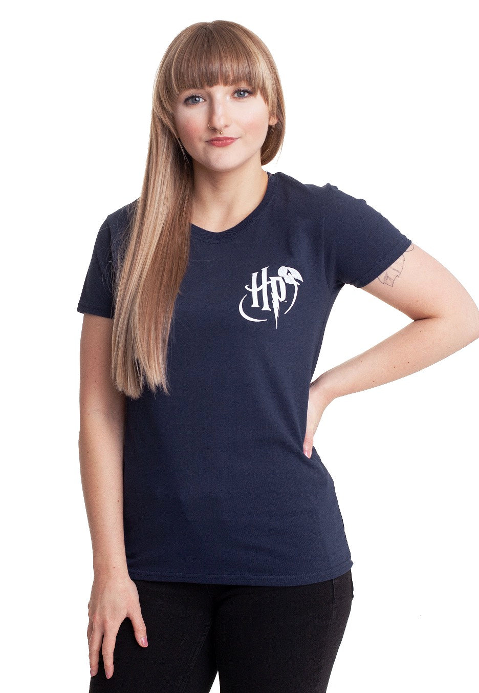 Harry Potter - Logo Pocket Navy - Girly | Women-Image