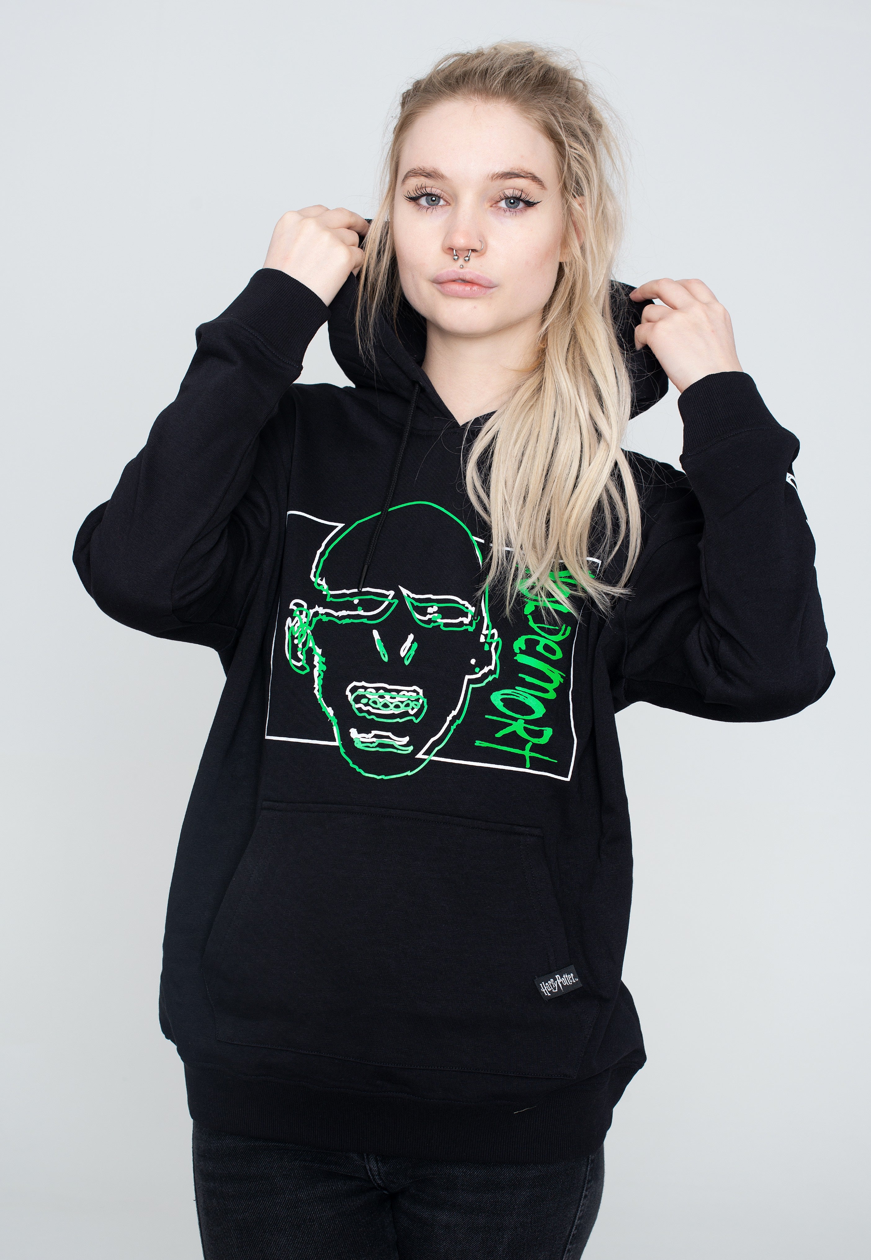 Harry Potter - Voldemort Line Art - Hoodie | Women-Image