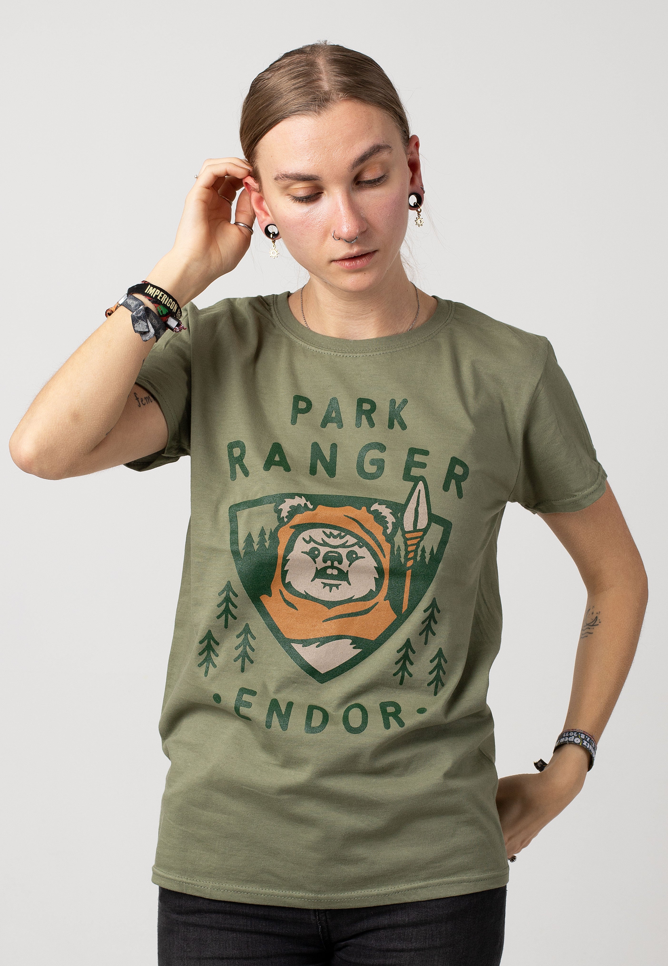 Star Wars - Endor Park Ranger Olive - T-Shirt | Women-Image