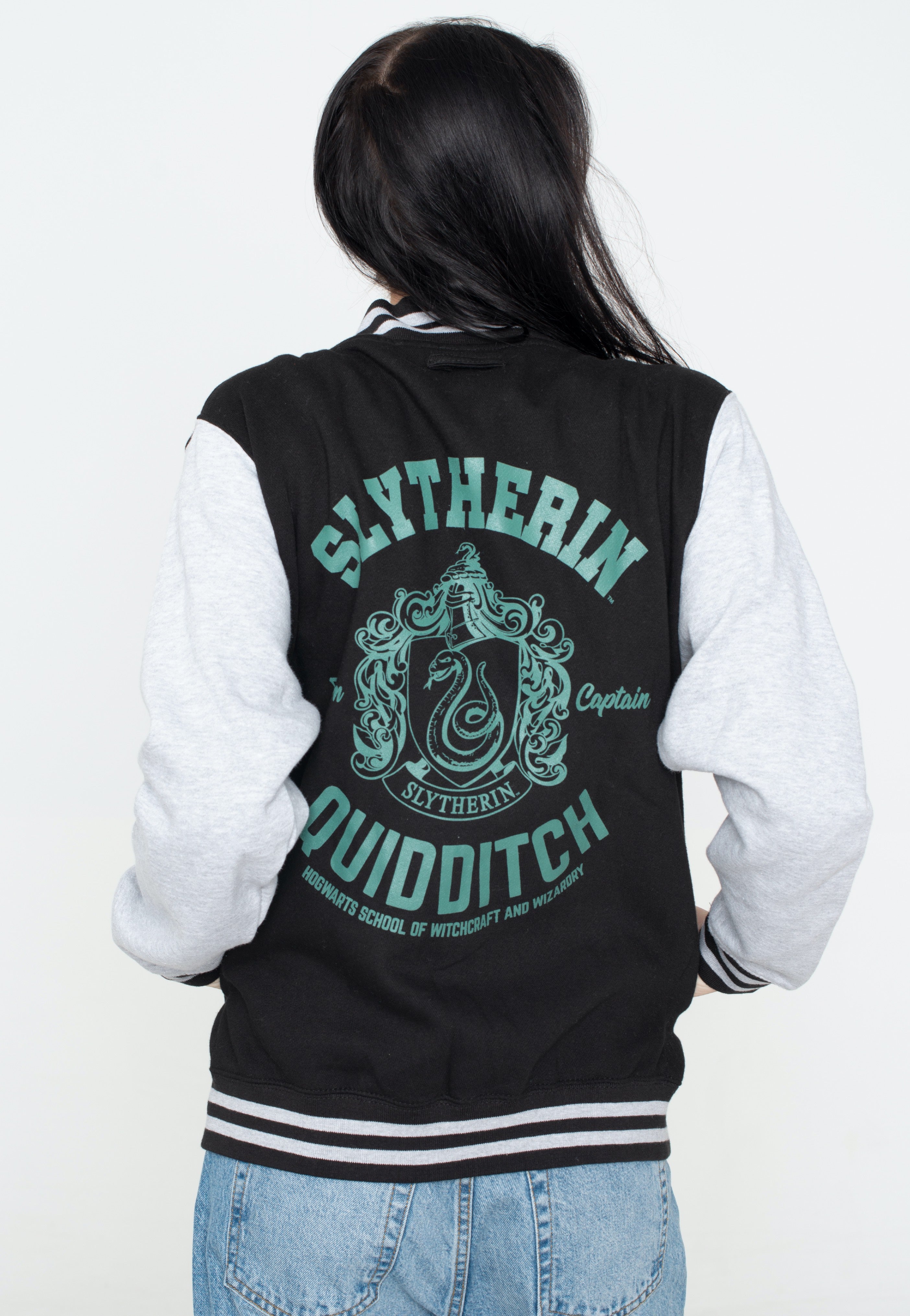 Harry Potter - Slytherin Quidditch - College Jacket | Women-Image