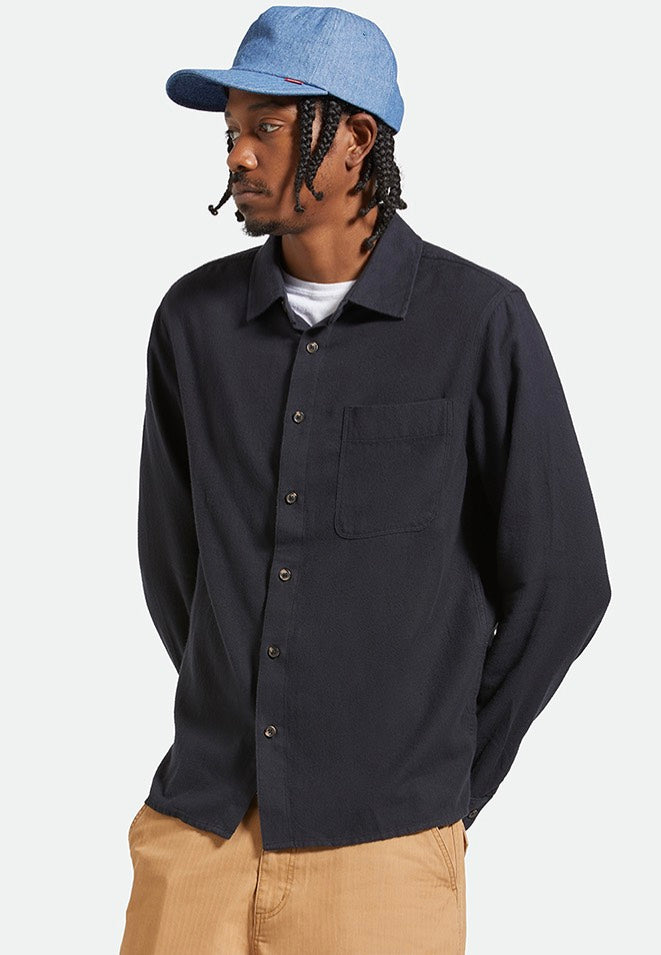 Brixton - Hasting Flannel Black - Shirt | Men-Image