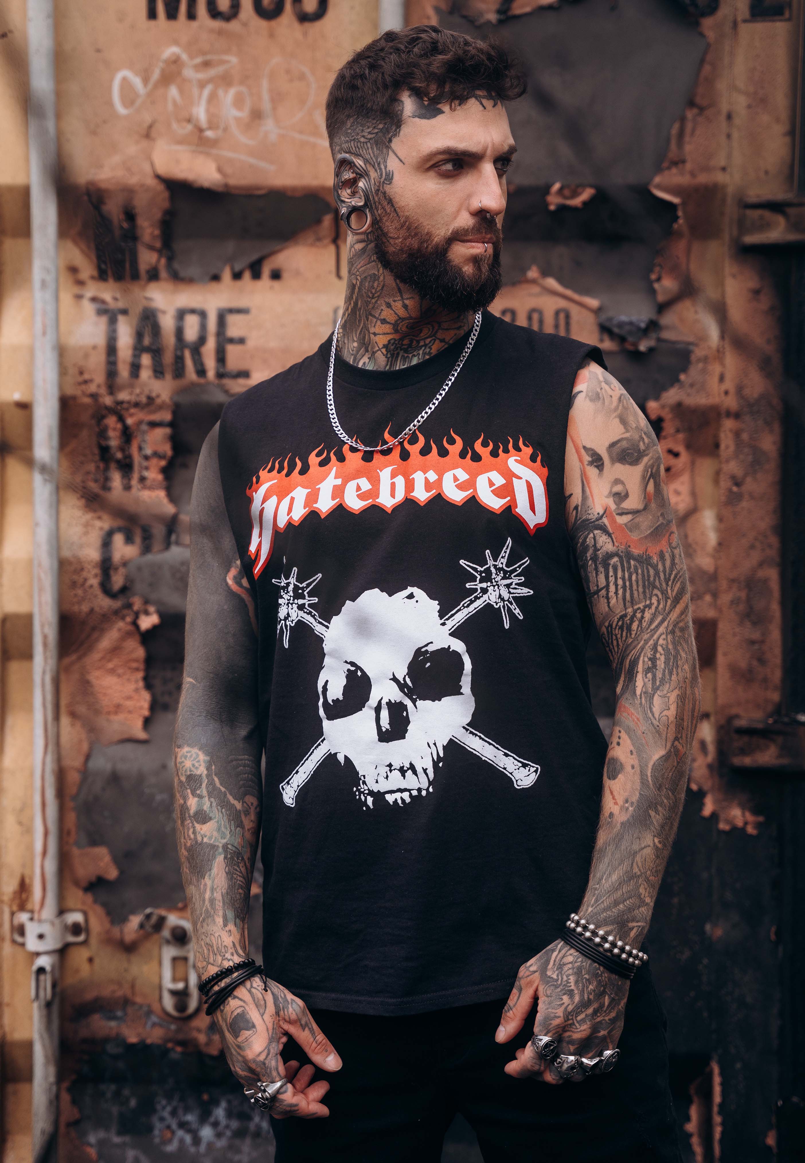 Hatebreed - Skull & Maces - Sleeveless | Men-Image