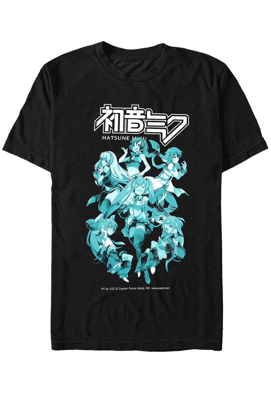 Hatsune Miku - Hatsune Crew - T-Shirt | Neutral-Image