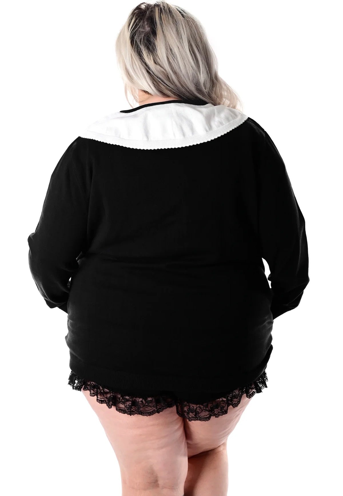 Foxblood - Haunted House Collar Black - Cardigan | Women-Image