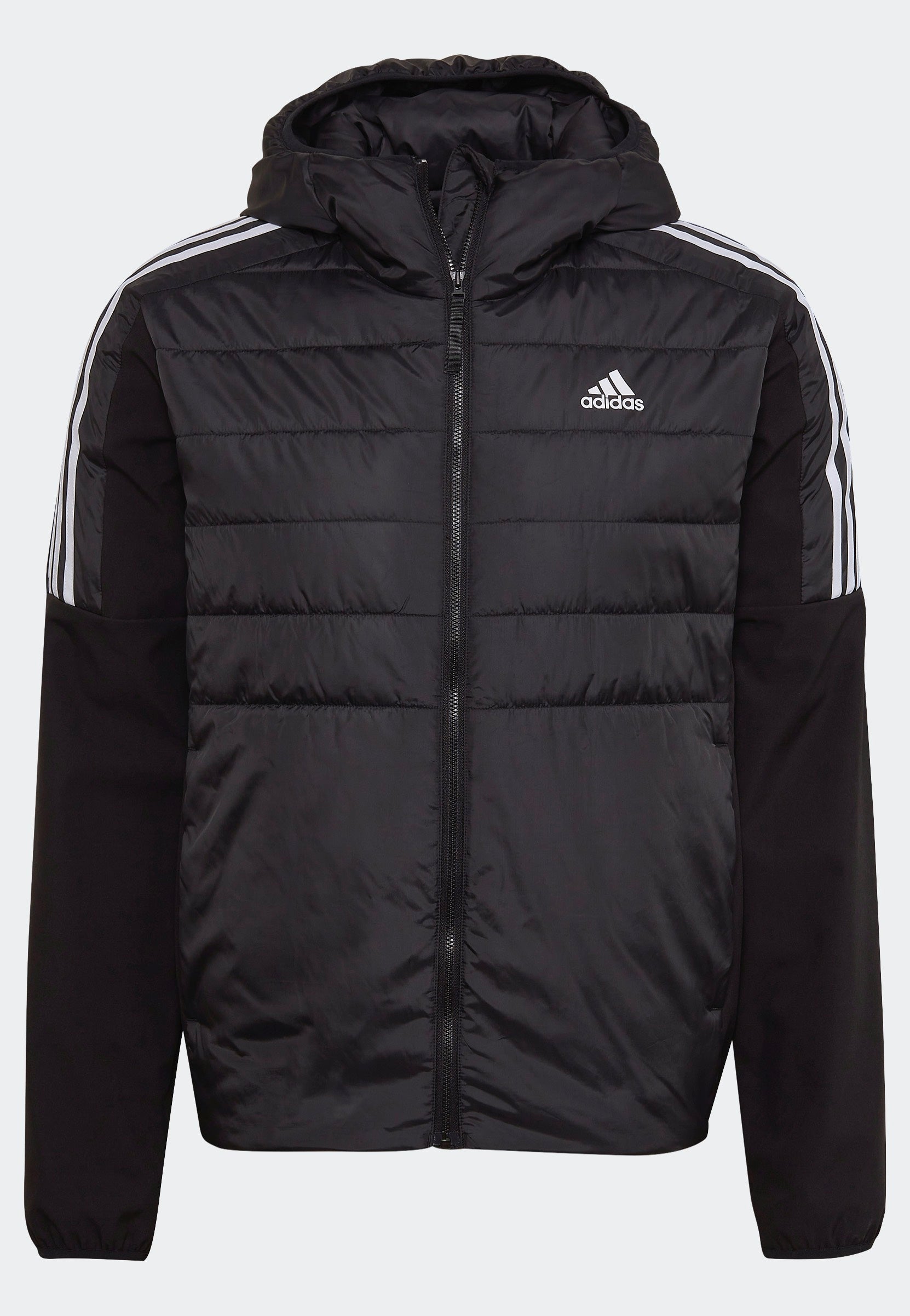 Adidas - Essentials Insulated Hooded Hybrid Black - Jacket | Men-Image