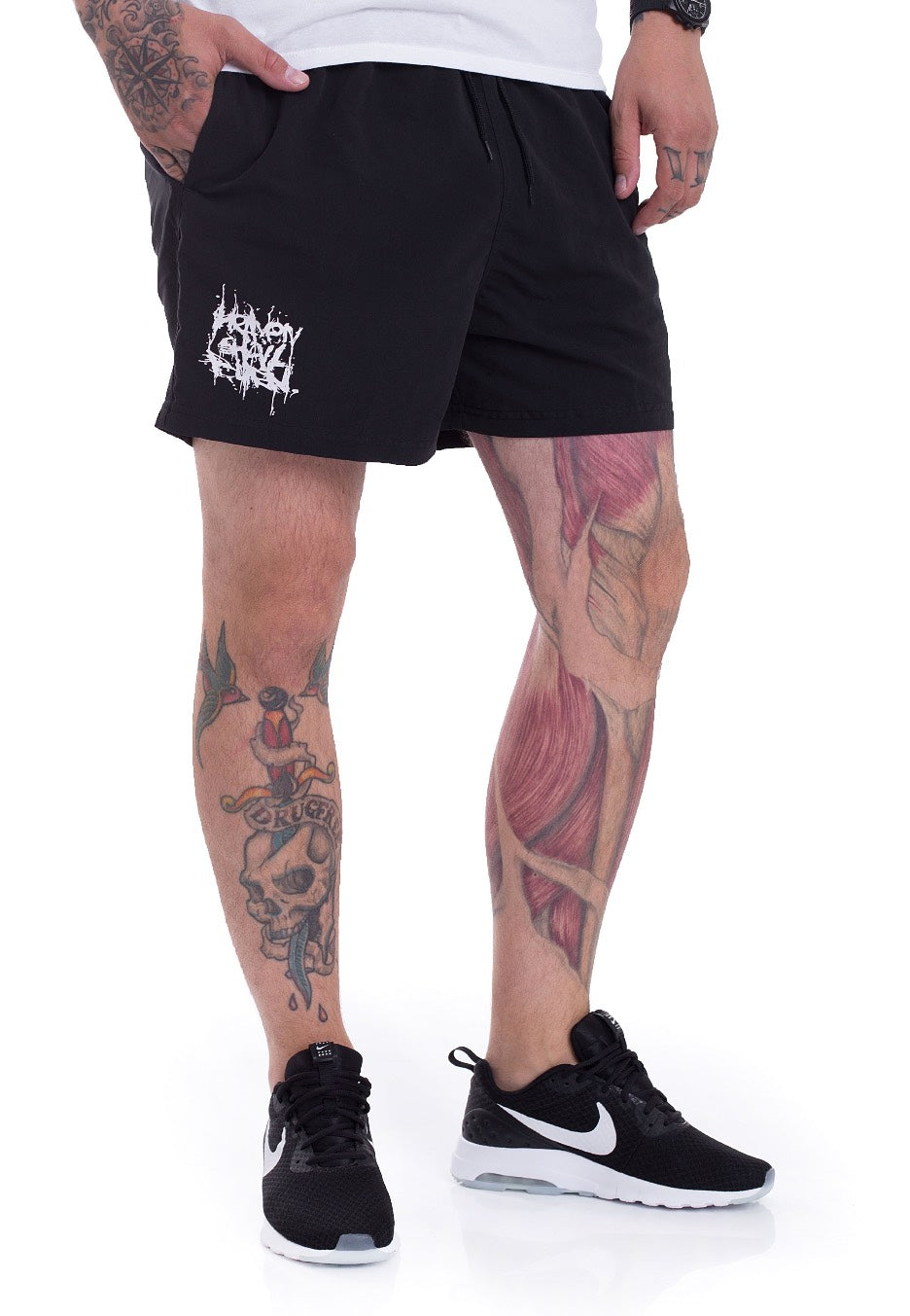 Heaven Shall Burn - Stacked Logo - Shorts | Men-Image