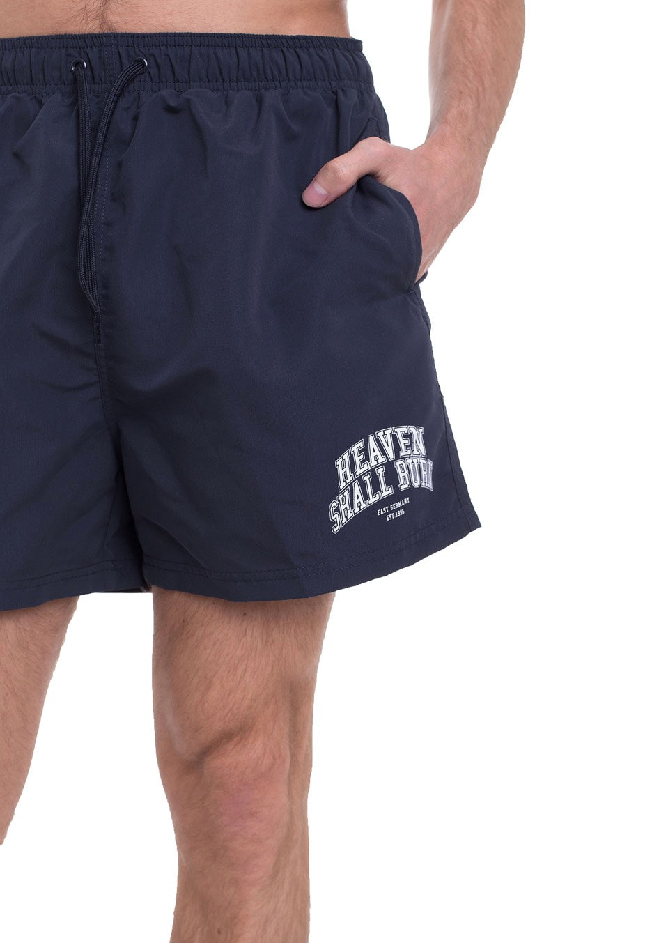 Heaven Shall Burn - College Logo Navy - Shorts | Men-Image