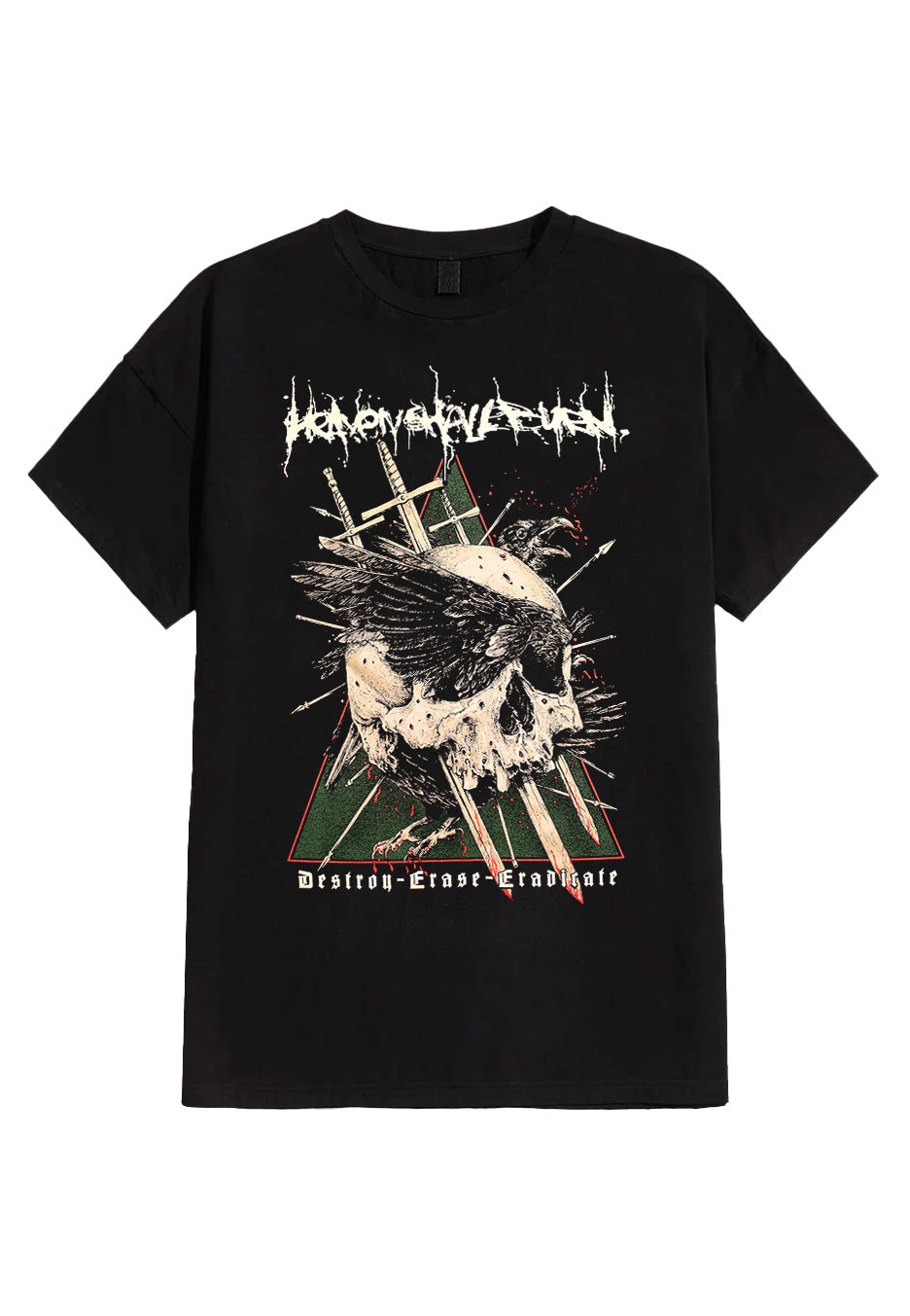 Heaven Shall Burn - Destroy Erase Eradicate - T-Shirt | Neutral-Image