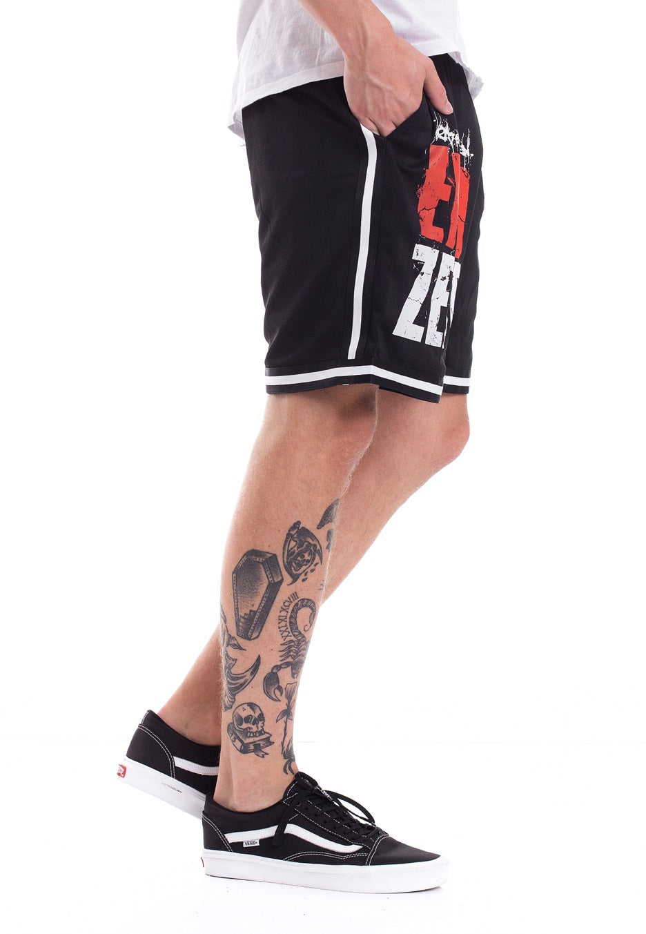 Heaven Shall Burn - Endzeit Block Striped - Shorts | Men-Image