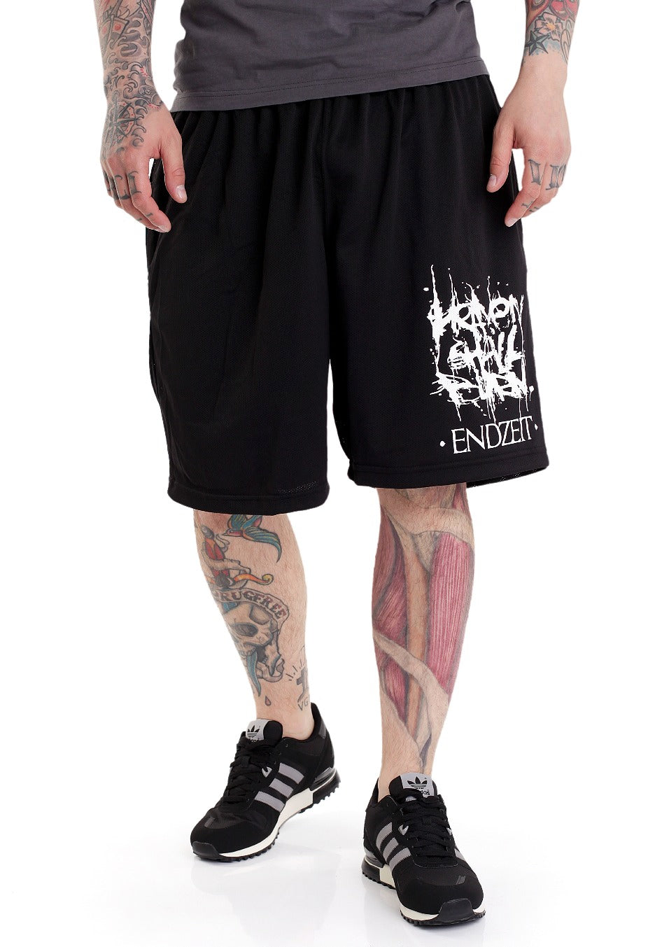 Heaven Shall Burn - Endzeit Logo  - Shorts | Men-Image