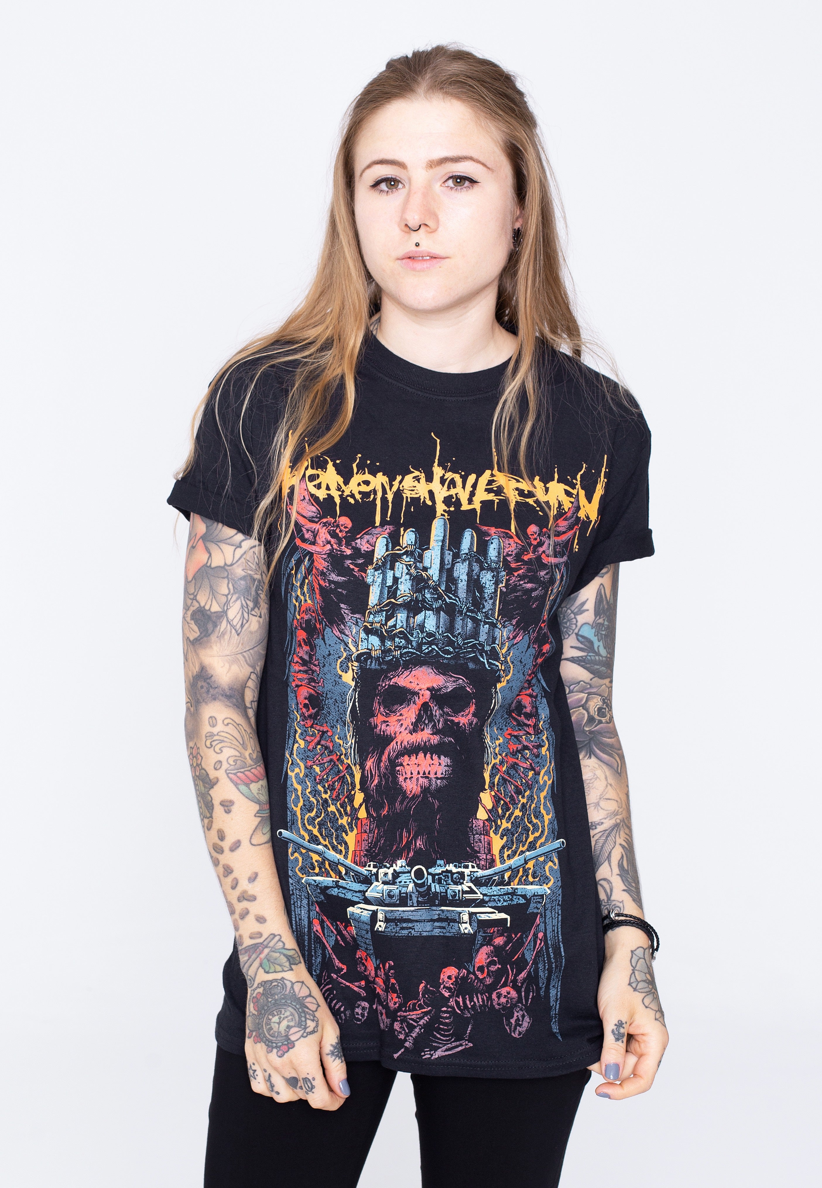 Heaven Shall Burn - Expatriate Skulls - T-Shirt | Women-Image