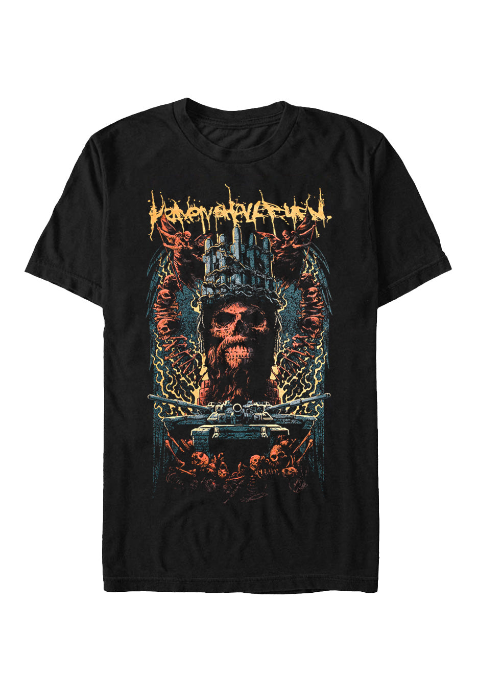 Heaven Shall Burn - Expatriate Skulls - T-Shirt | Neutral-Image