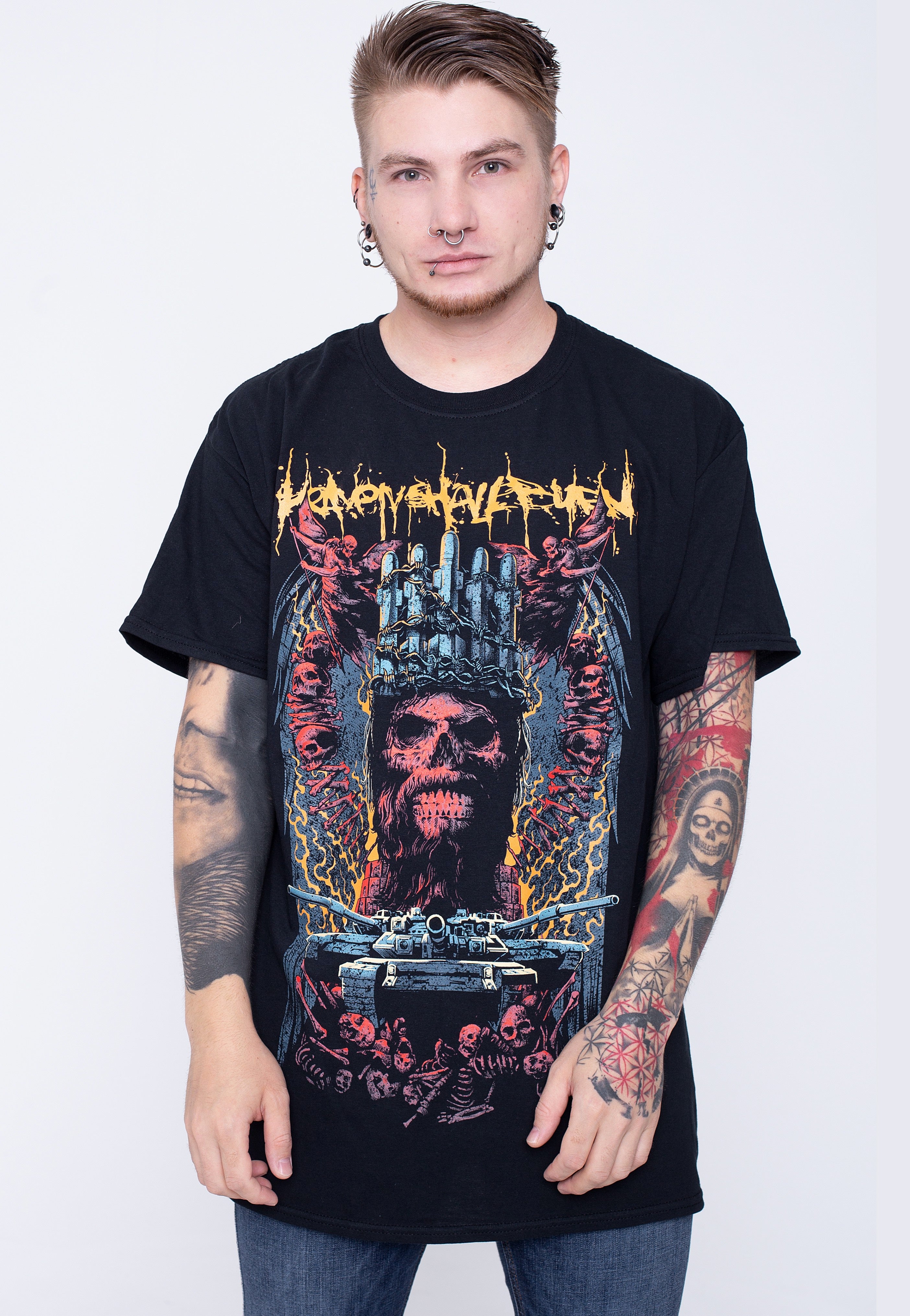 Heaven Shall Burn - Expatriate Skulls - T-Shirt | Men-Image