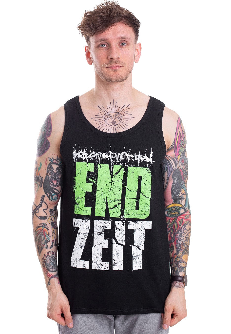 Heaven Shall Burn - Green Endzeit Block - Tank | Men-Image