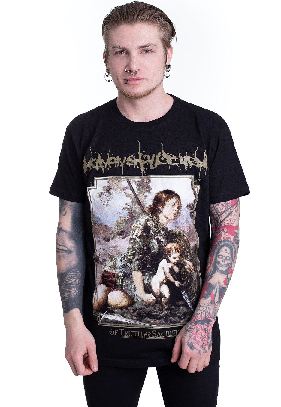 Heaven Shall Burn - Of Truth And Sacrifice Cover - T-Shirt | Men-Image