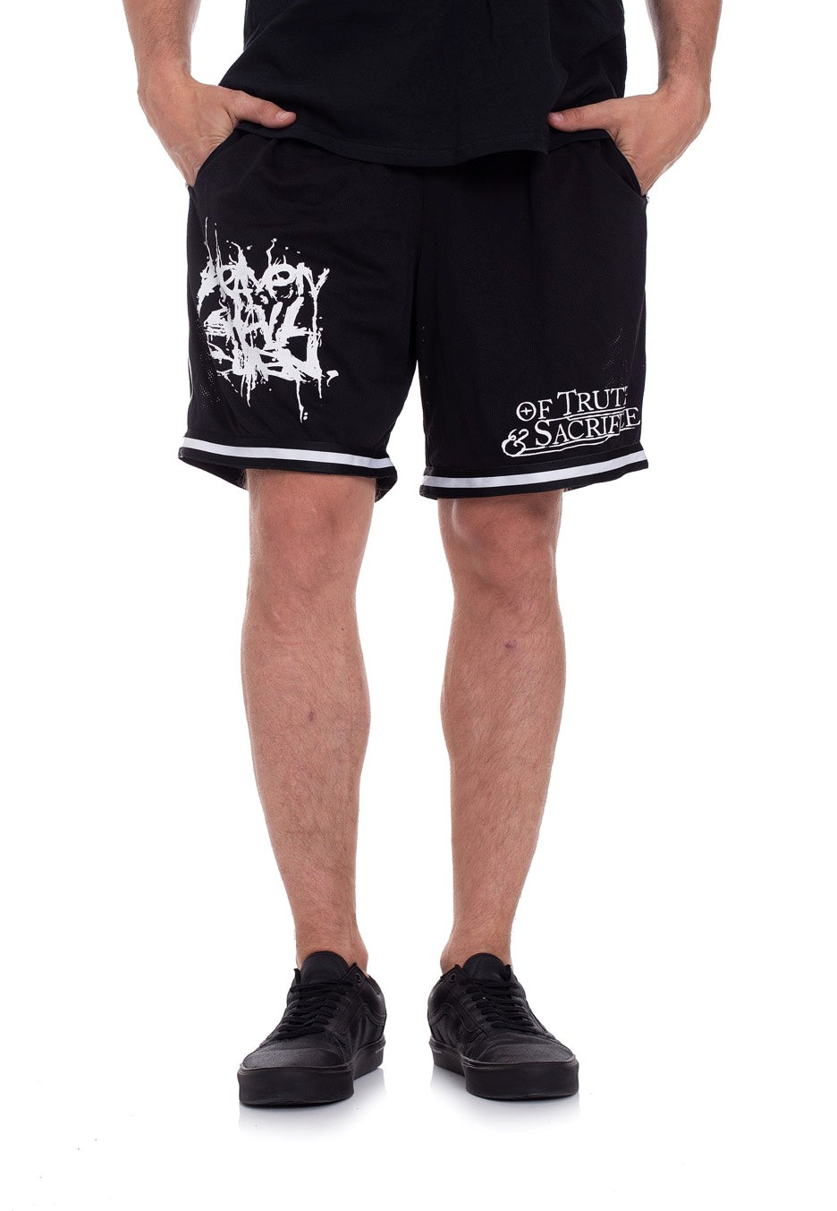 Heaven Shall Burn - Of Truth And Sacrifice Striped - Shorts | Men-Image