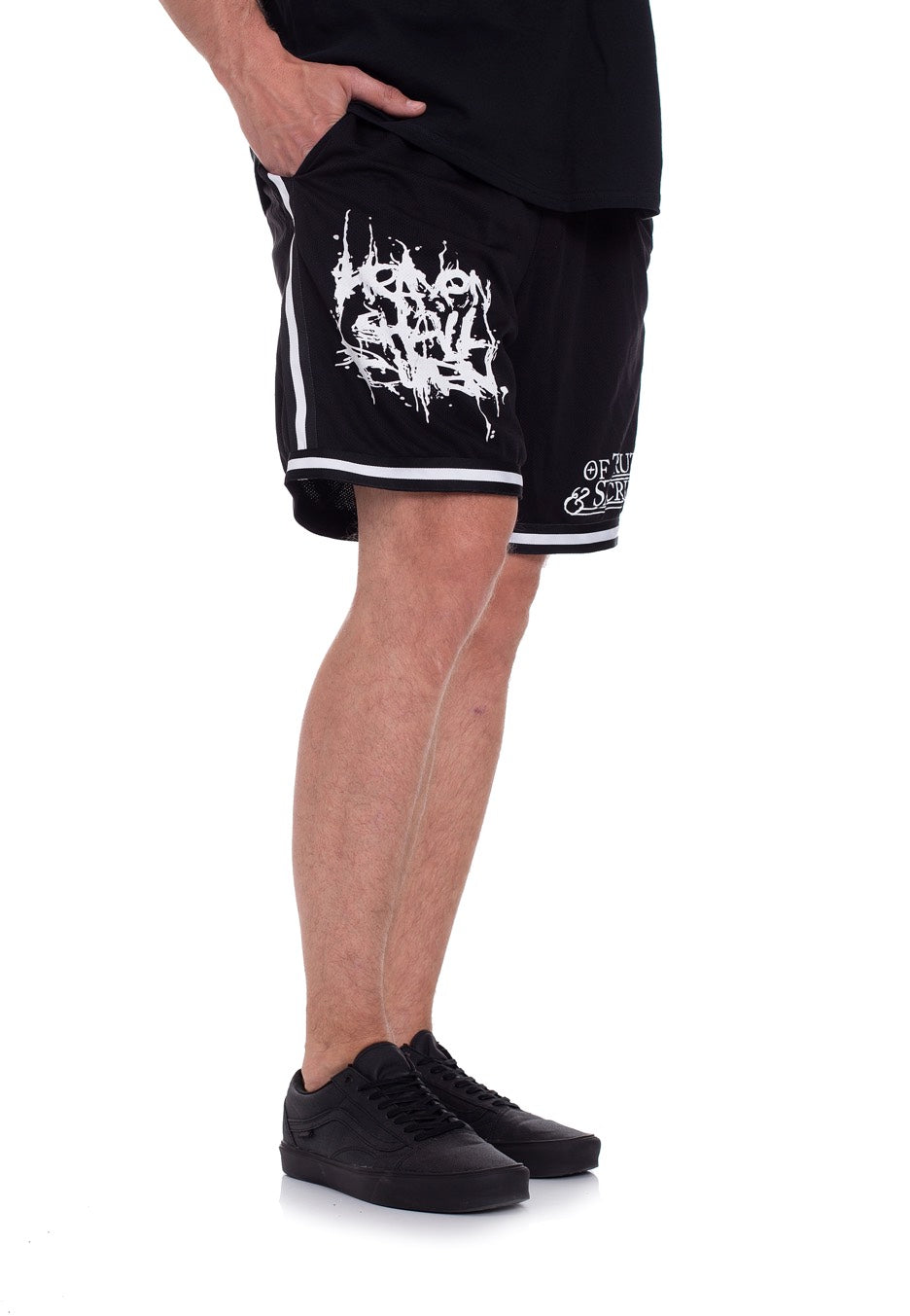 Heaven Shall Burn - Of Truth And Sacrifice Striped - Shorts | Men-Image