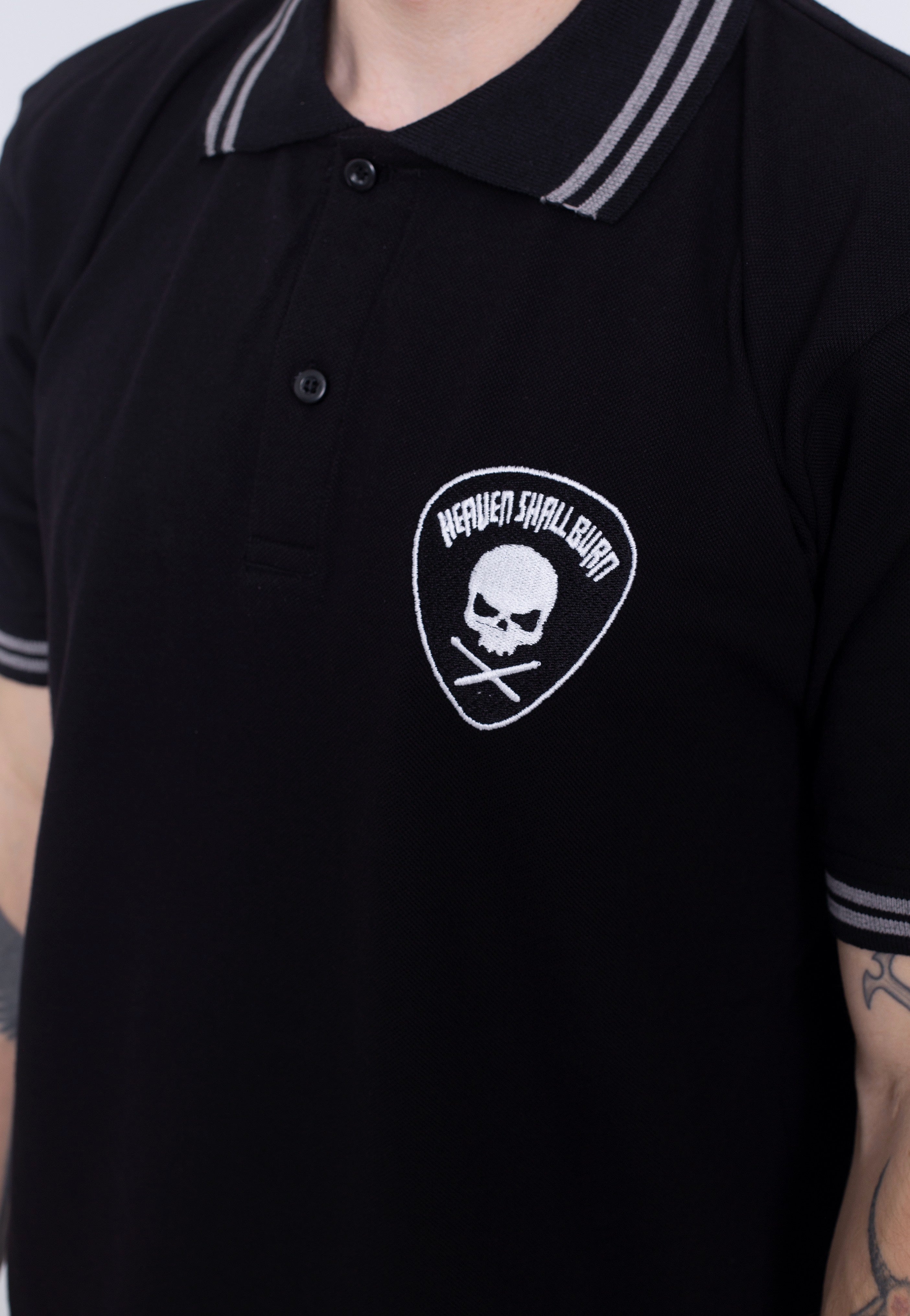 Heaven Shall Burn - Skull Logo - Polo | Men-Image