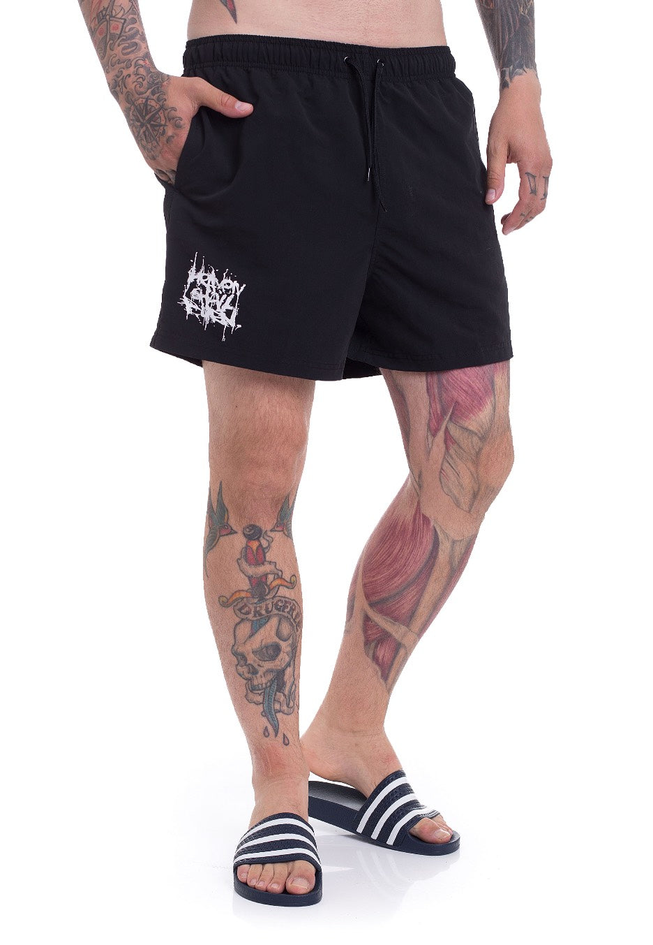 Heaven Shall Burn - Stacked Logo - Shorts | Men-Image