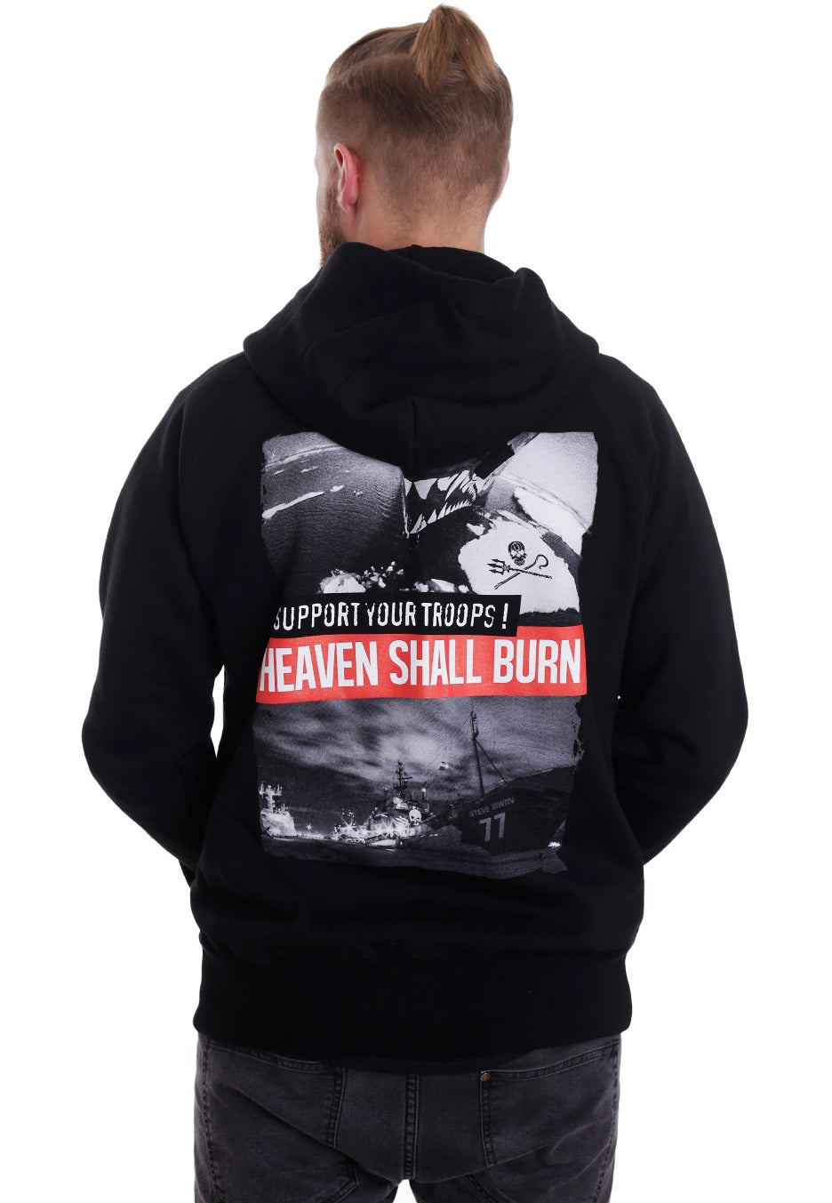 Heaven Shall Burn - Support Your Troops - Zipper | Men-Image