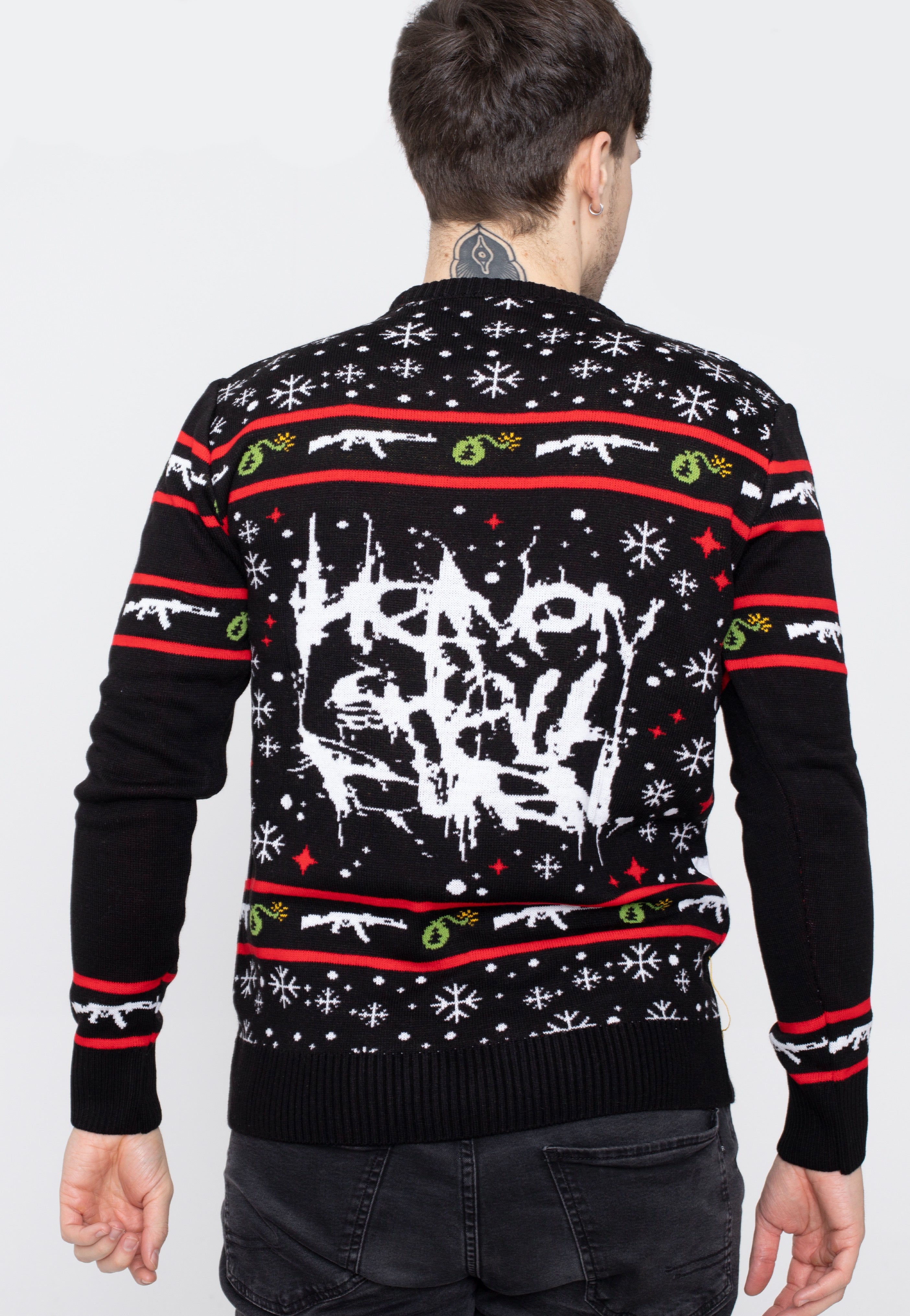 Heaven Shall Burn - Reindeer Xmas Knit - Pullover | Men-Image