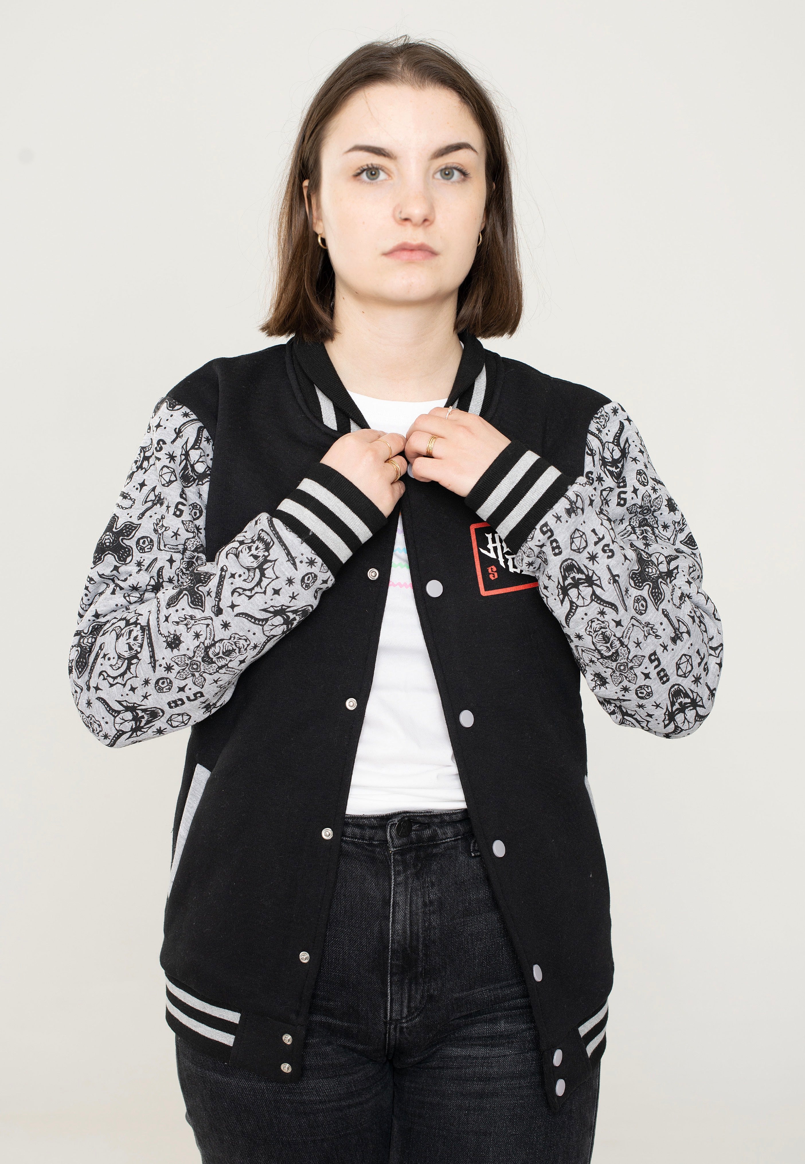 Stranger Things - Hellfire Club - College Jacket | Women-Image