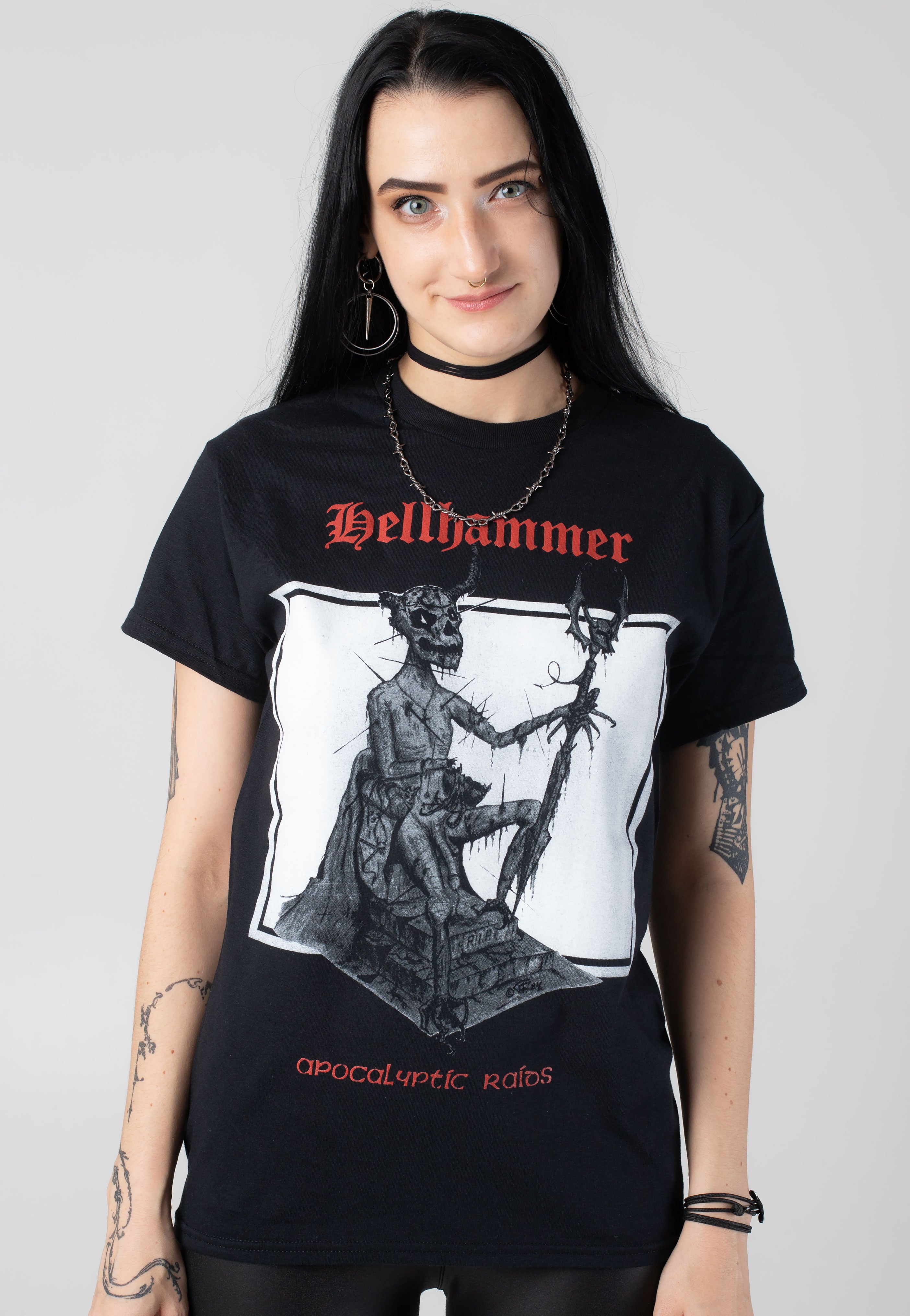 Hellhammer - Apocalyptic Raids - T-Shirt | Women-Image