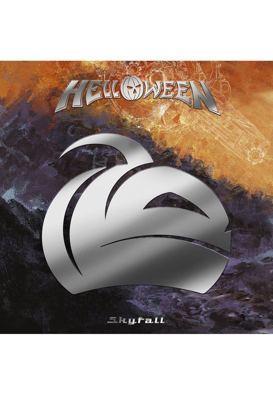 Helloween - Skyfall (Indestructible Version) Orange/White - Colored Mini Vinyl | Neutral-Image