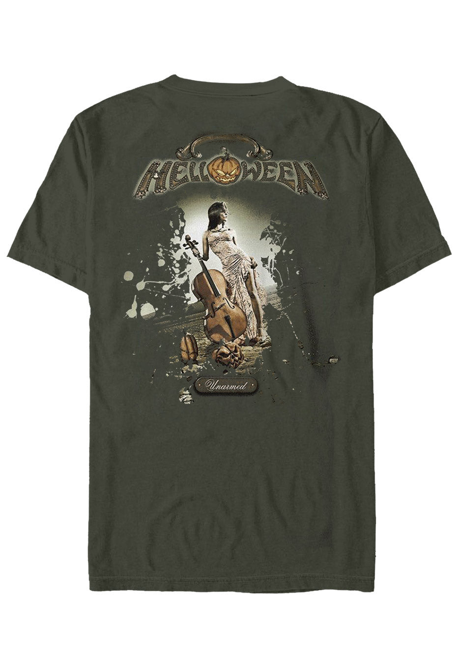 Helloween - Unarmed Khaki - T-Shirt | Neutral-Image