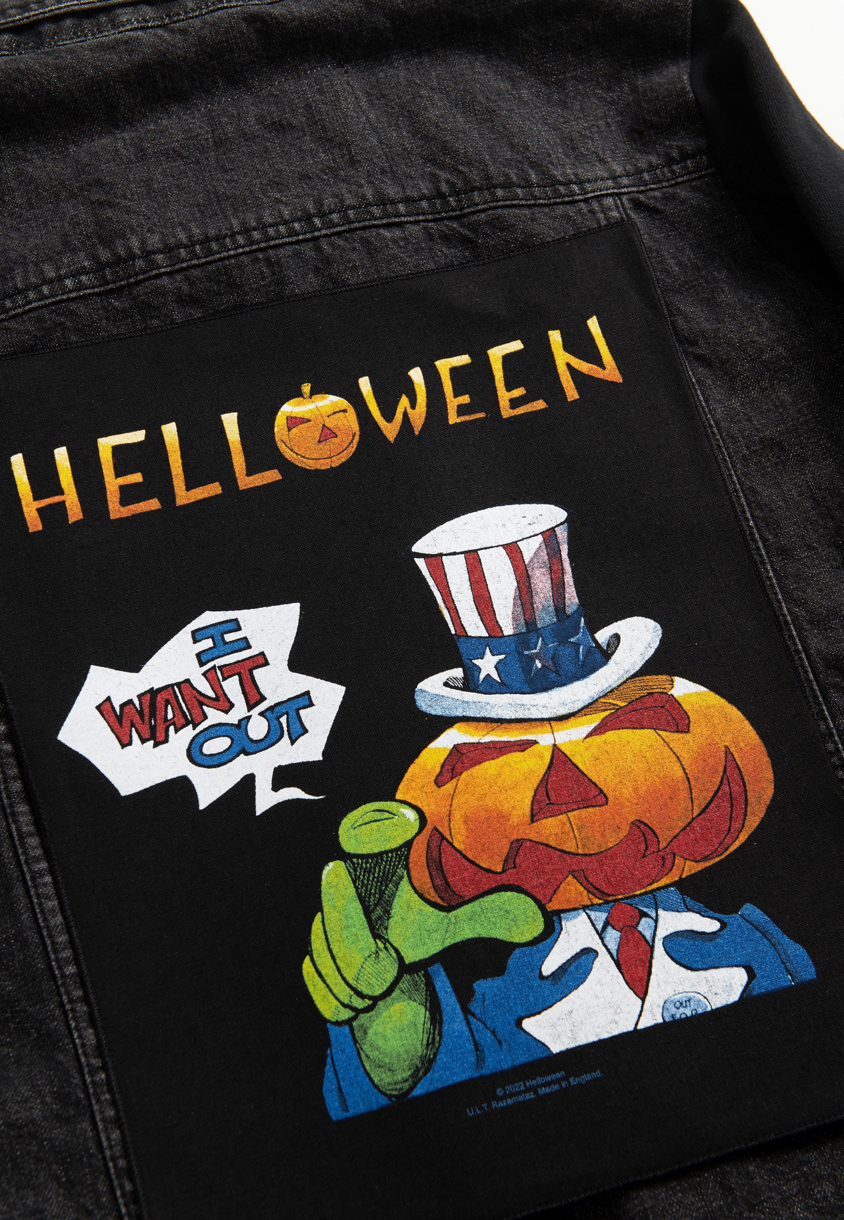 Helloween - I Want Out - Backpatch | Neutral-Image